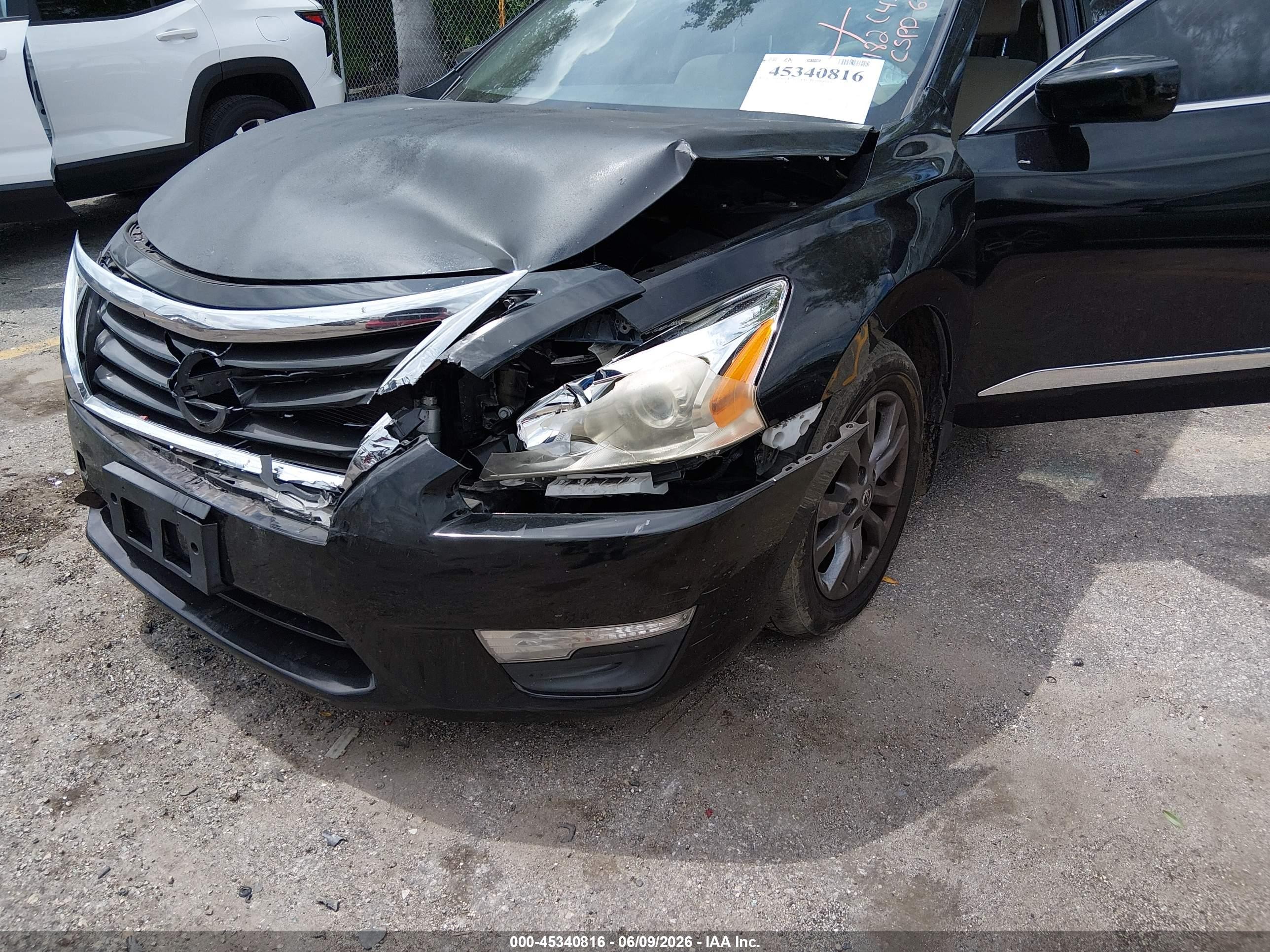 2015 Nissan Altima 2.5 S Black vin: 1N4AL3AP4FC459182