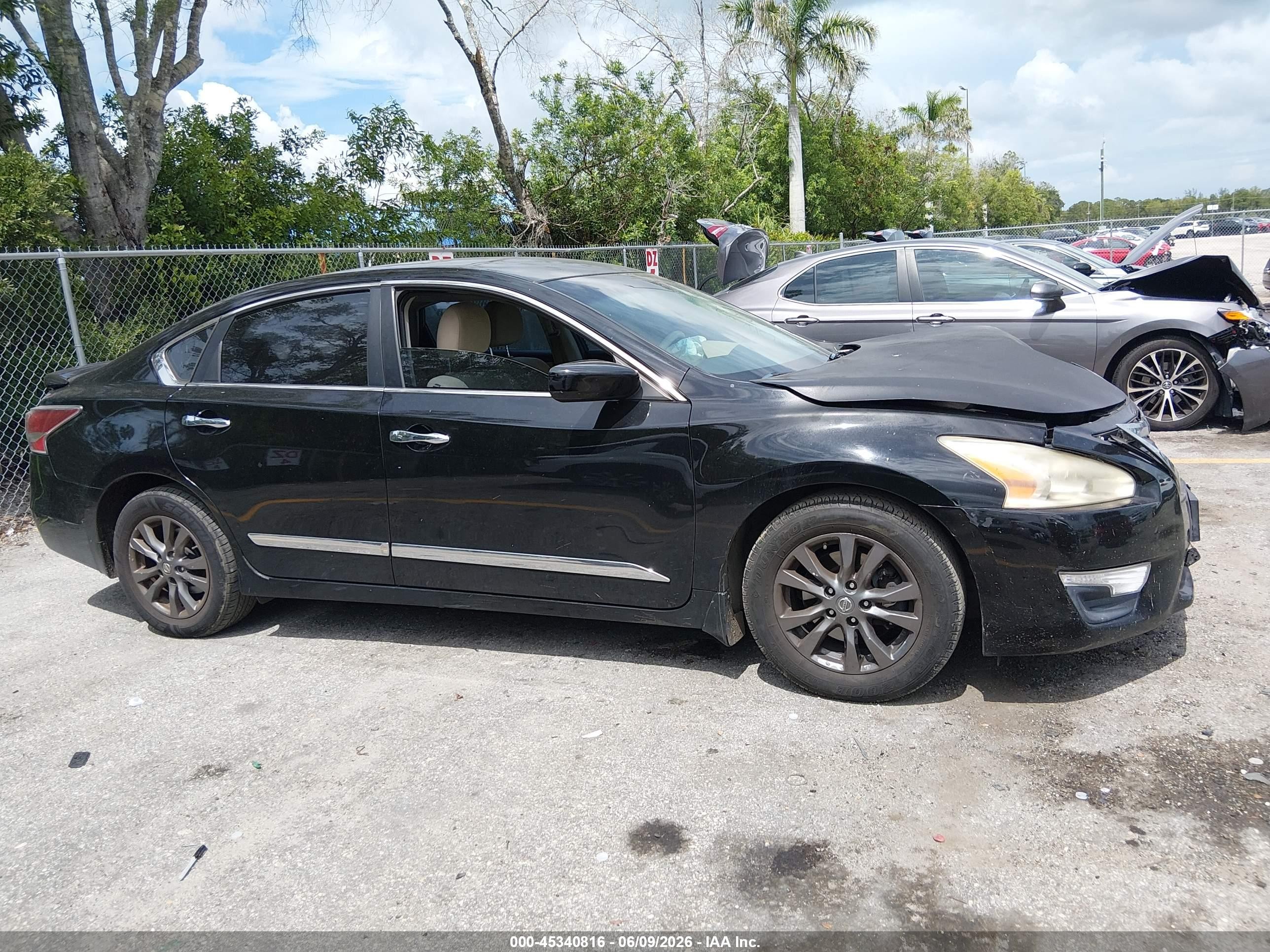 2015 Nissan Altima 2.5 S Black vin: 1N4AL3AP4FC459182