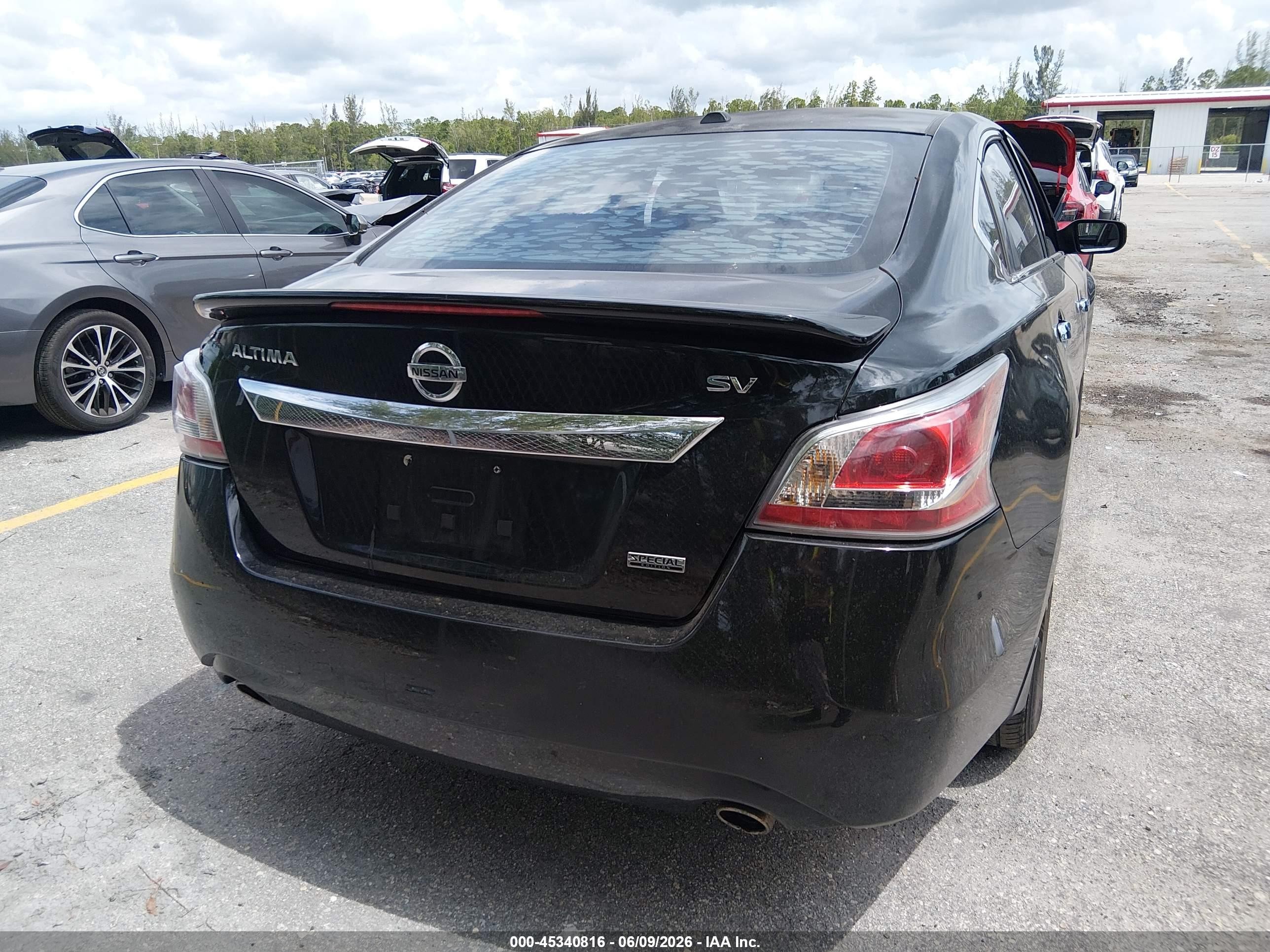 2015 Nissan Altima 2.5 S Black vin: 1N4AL3AP4FC459182
