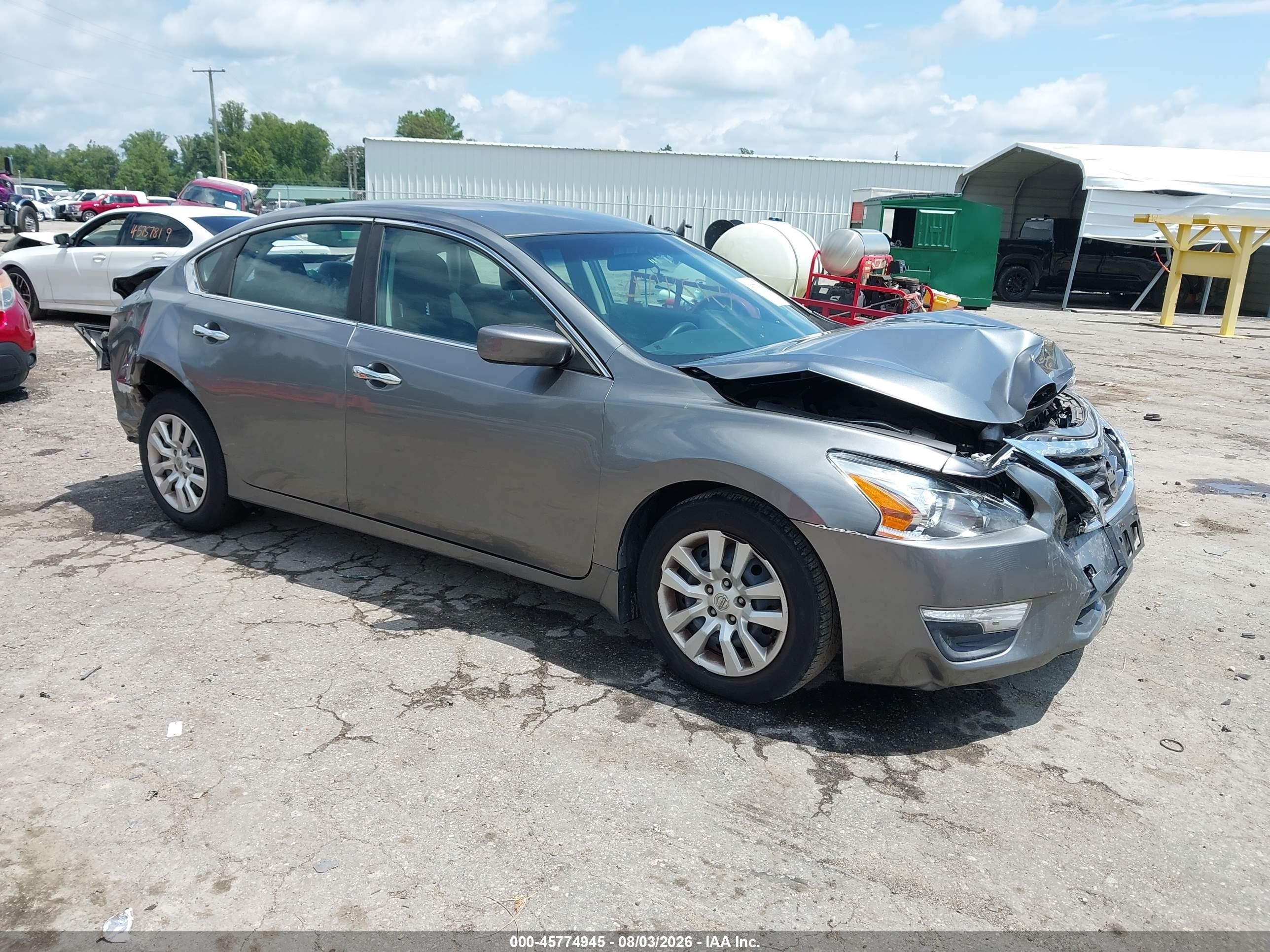 2015 Nissan Altima 2.5 S Gray vin: 1N4AL3AP4FC461224