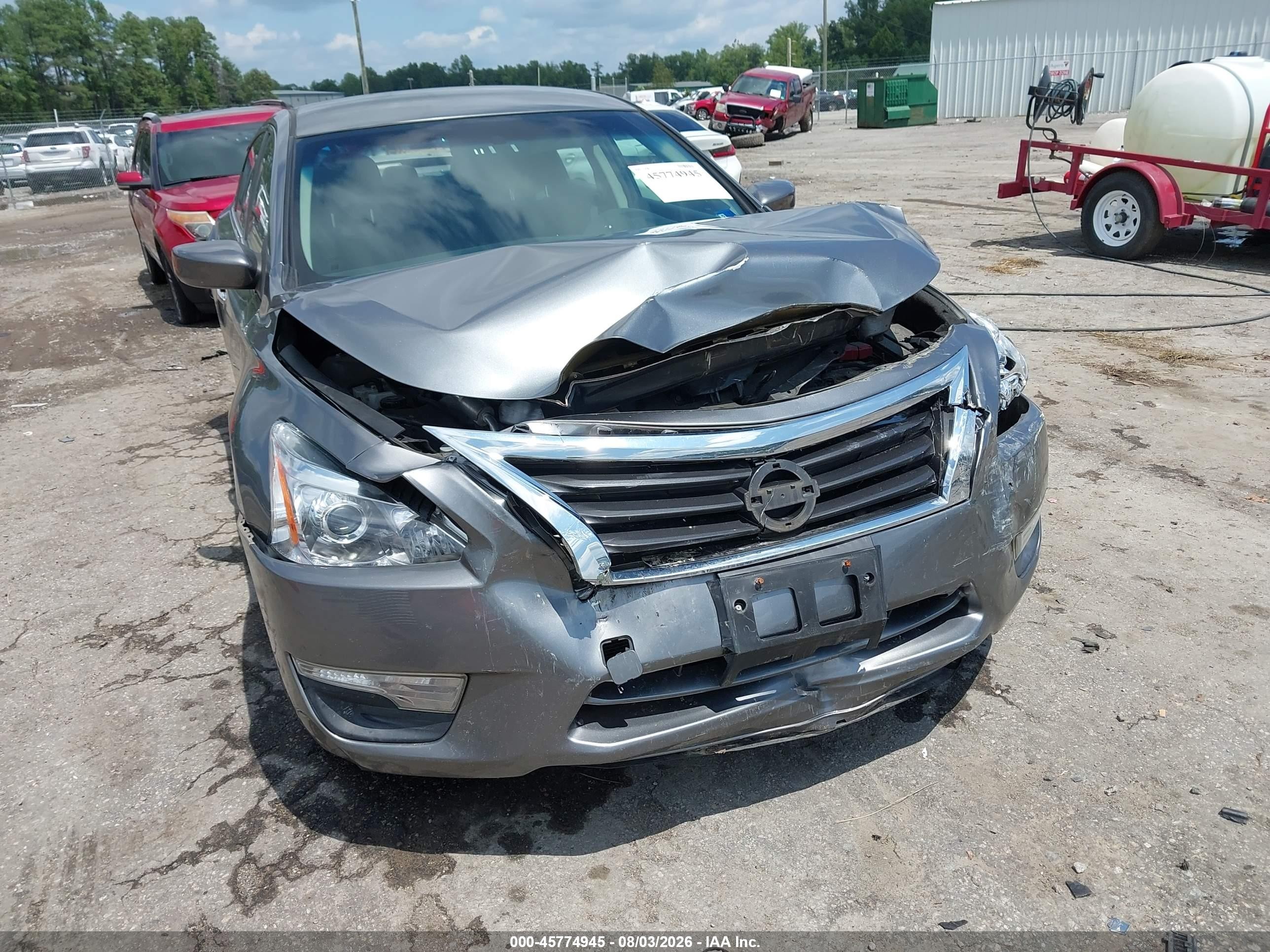 2015 Nissan Altima 2.5 S Gray vin: 1N4AL3AP4FC461224
