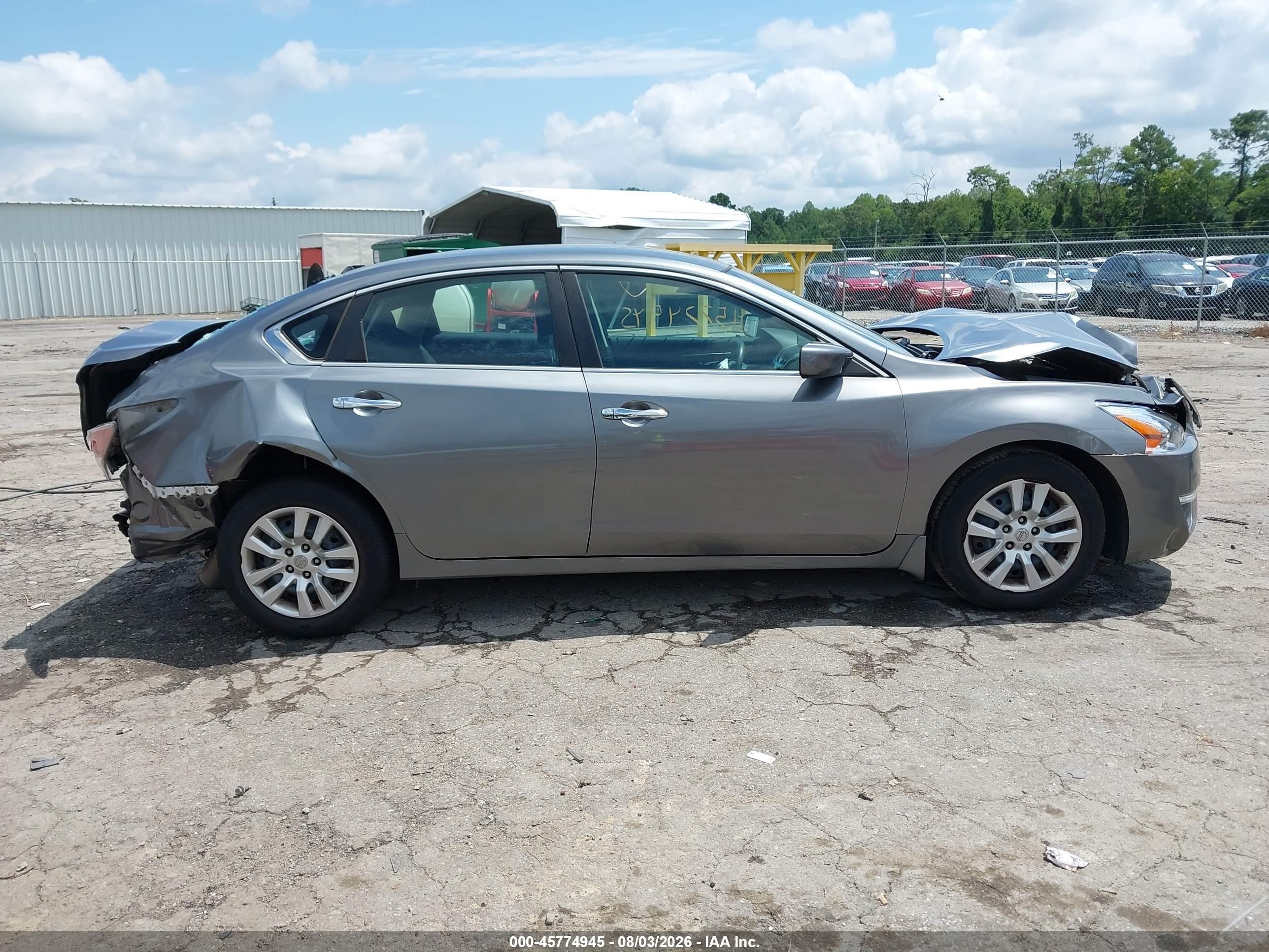 2015 Nissan Altima 2.5 S Gray vin: 1N4AL3AP4FC461224