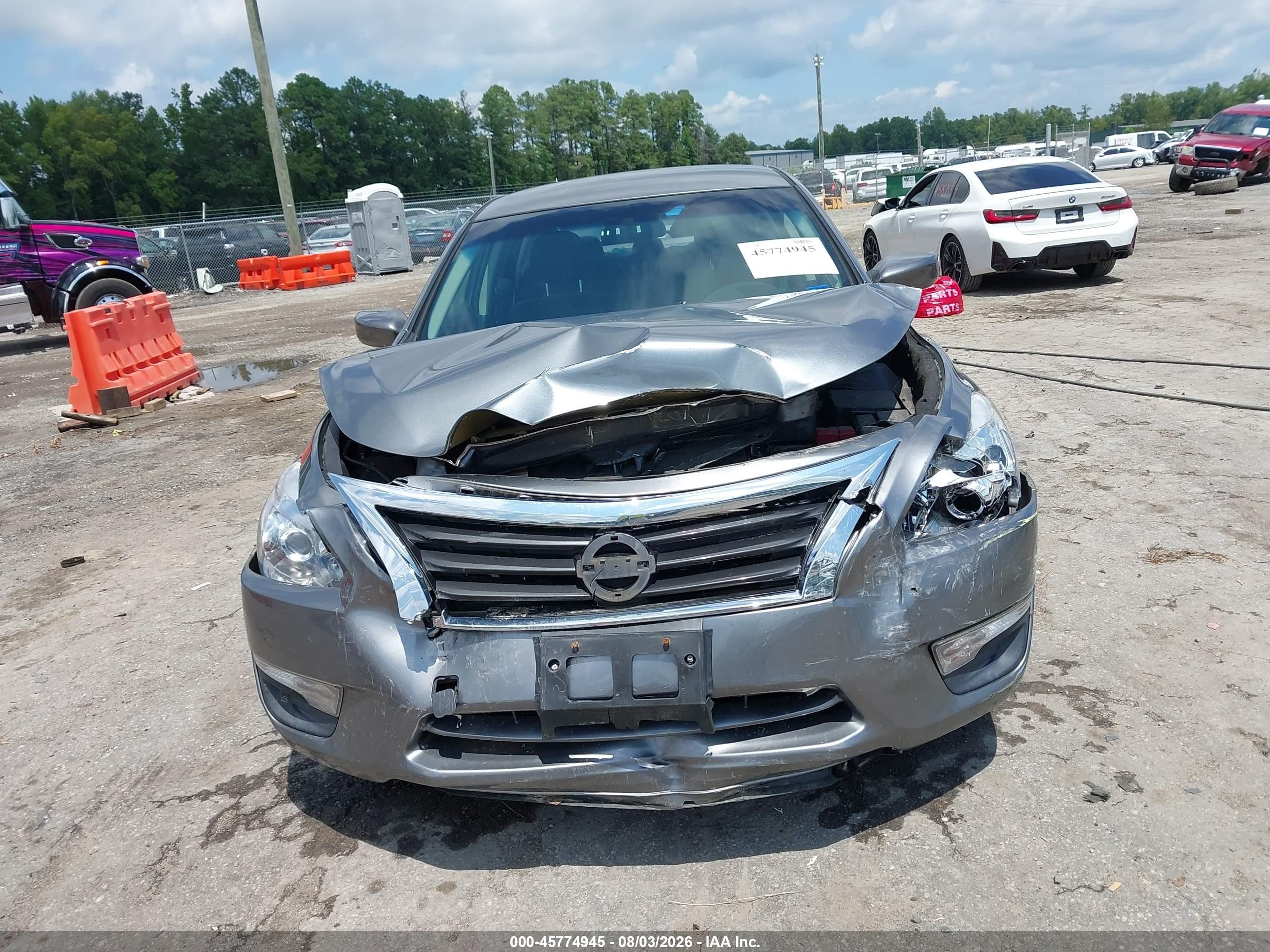 2015 Nissan Altima 2.5 S Gray vin: 1N4AL3AP4FC461224