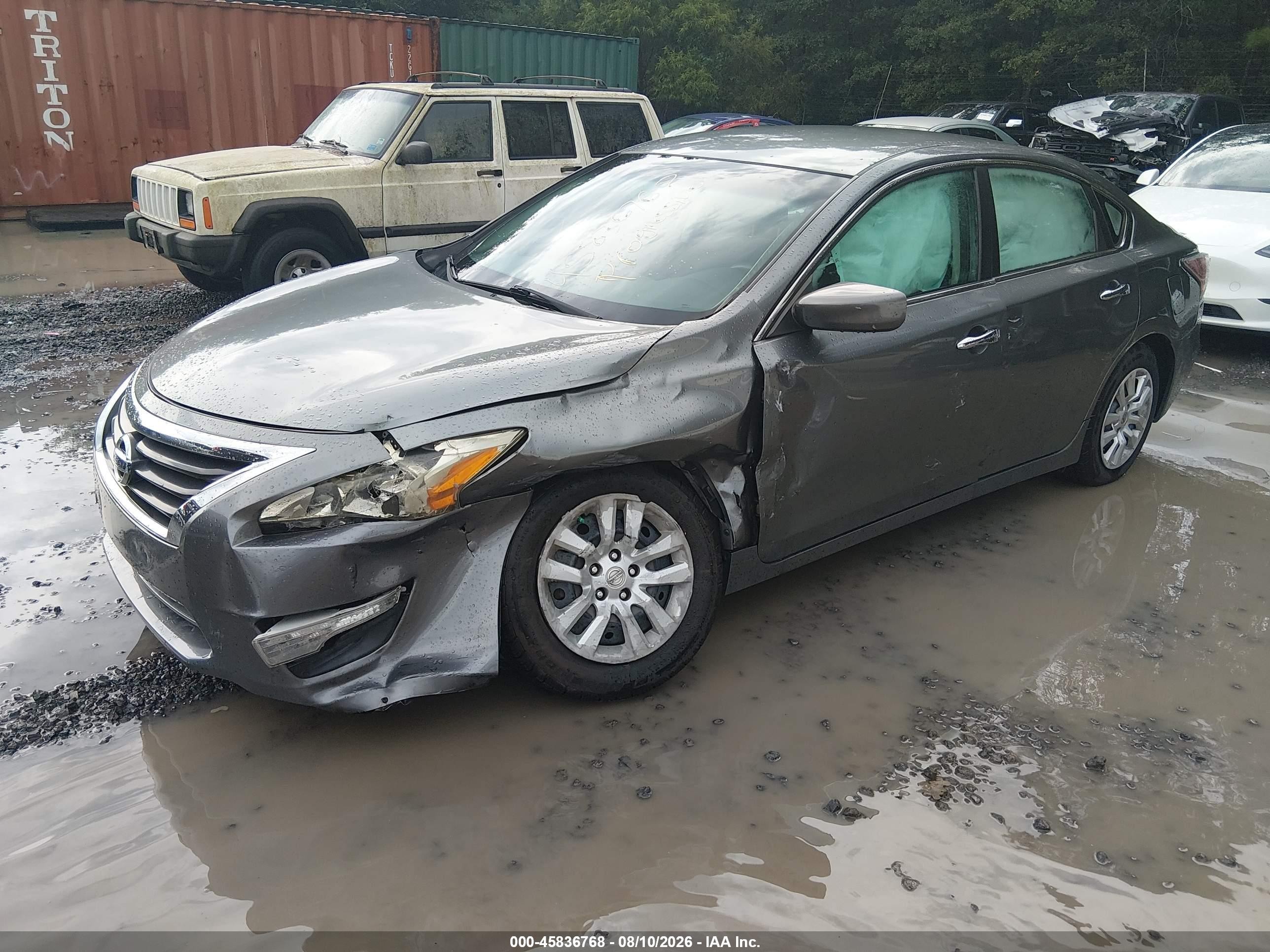 2015 Nissan Altima 2.5/2.5 S/2.5 Sl/2.5 Sv Gray vin: 1N4AL3AP4FC468870