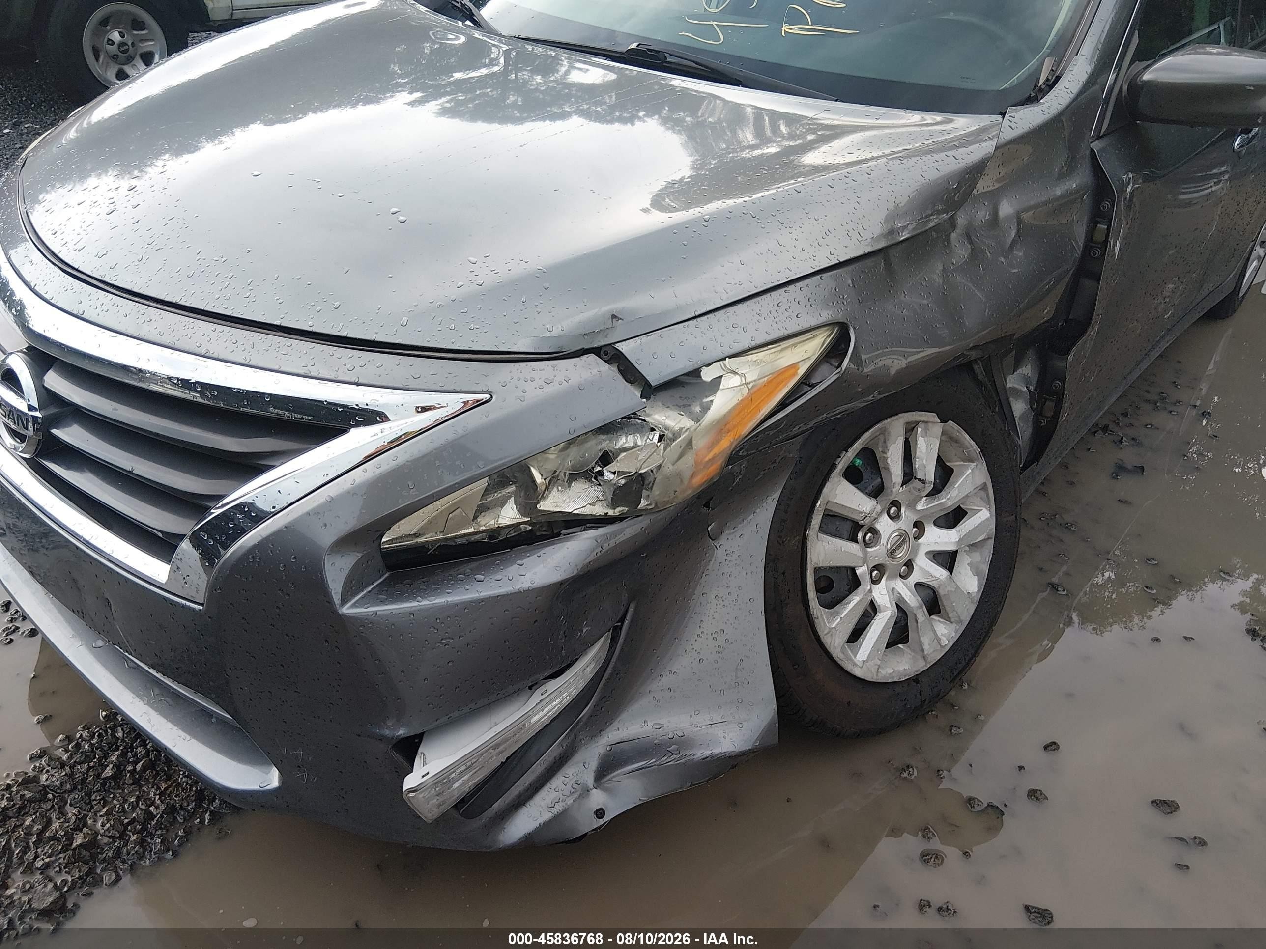 2015 Nissan Altima 2.5/2.5 S/2.5 Sl/2.5 Sv Gray vin: 1N4AL3AP4FC468870