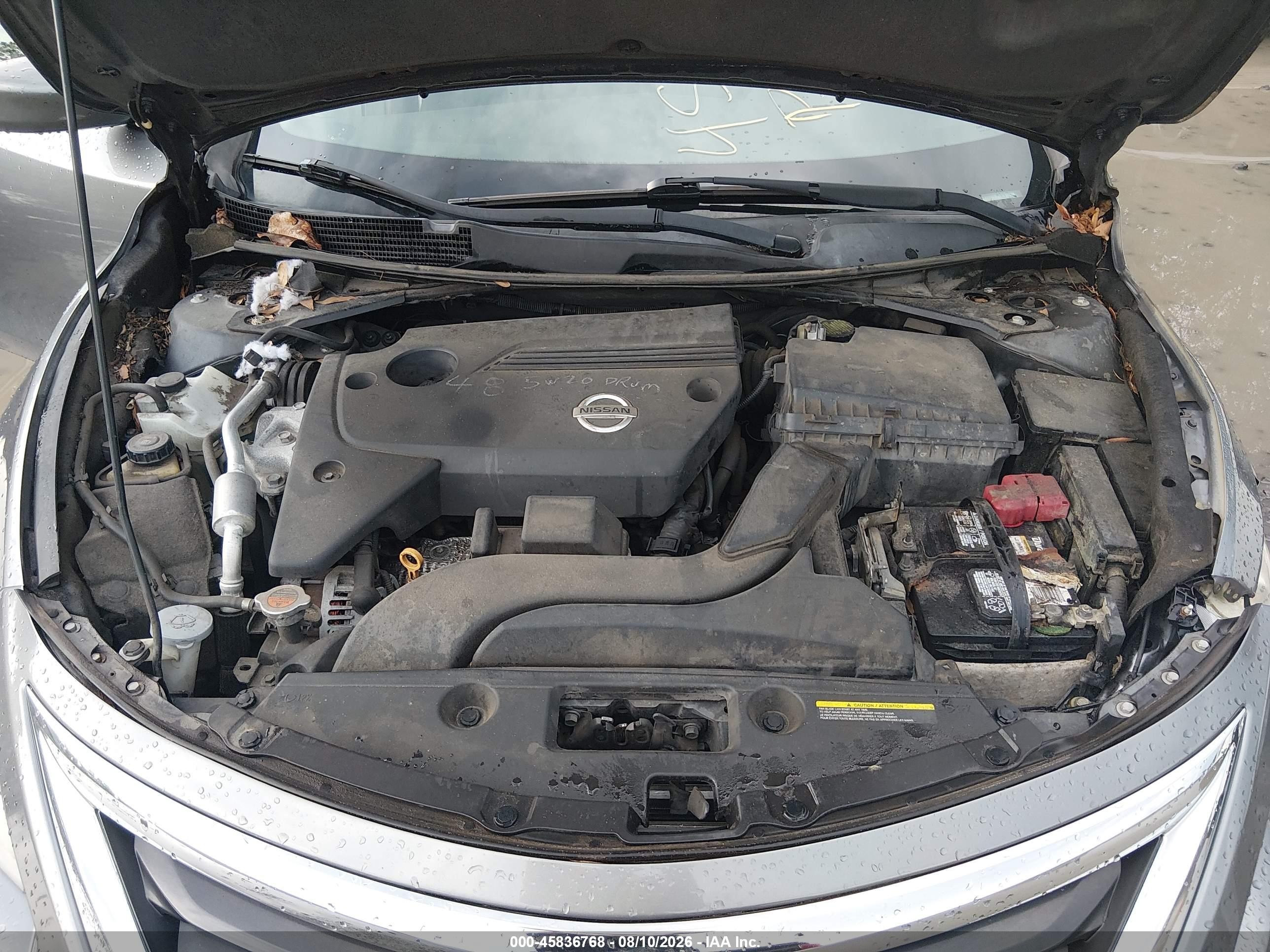 2015 Nissan Altima 2.5/2.5 S/2.5 Sl/2.5 Sv Gray vin: 1N4AL3AP4FC468870