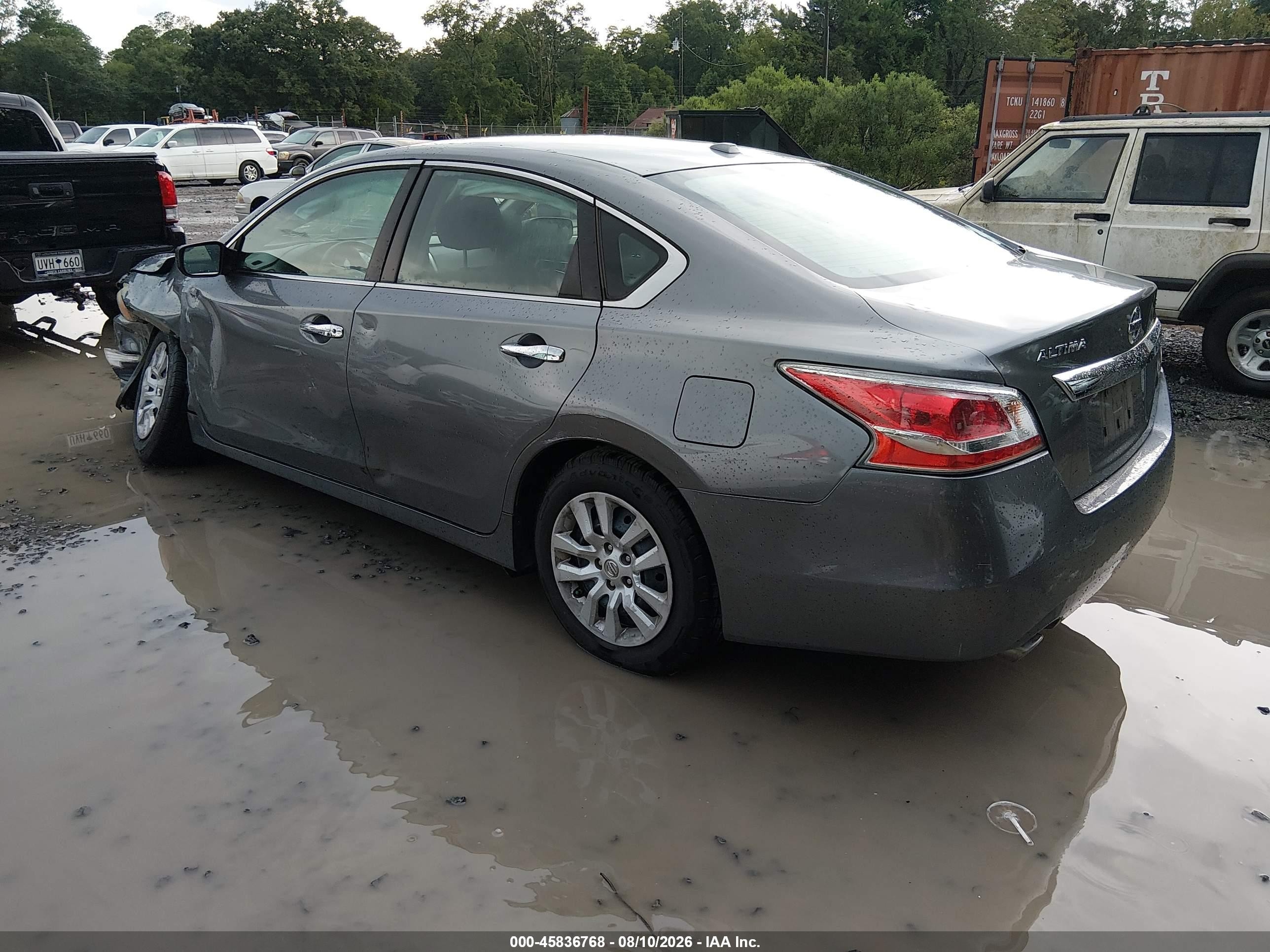2015 Nissan Altima 2.5/2.5 S/2.5 Sl/2.5 Sv Gray vin: 1N4AL3AP4FC468870