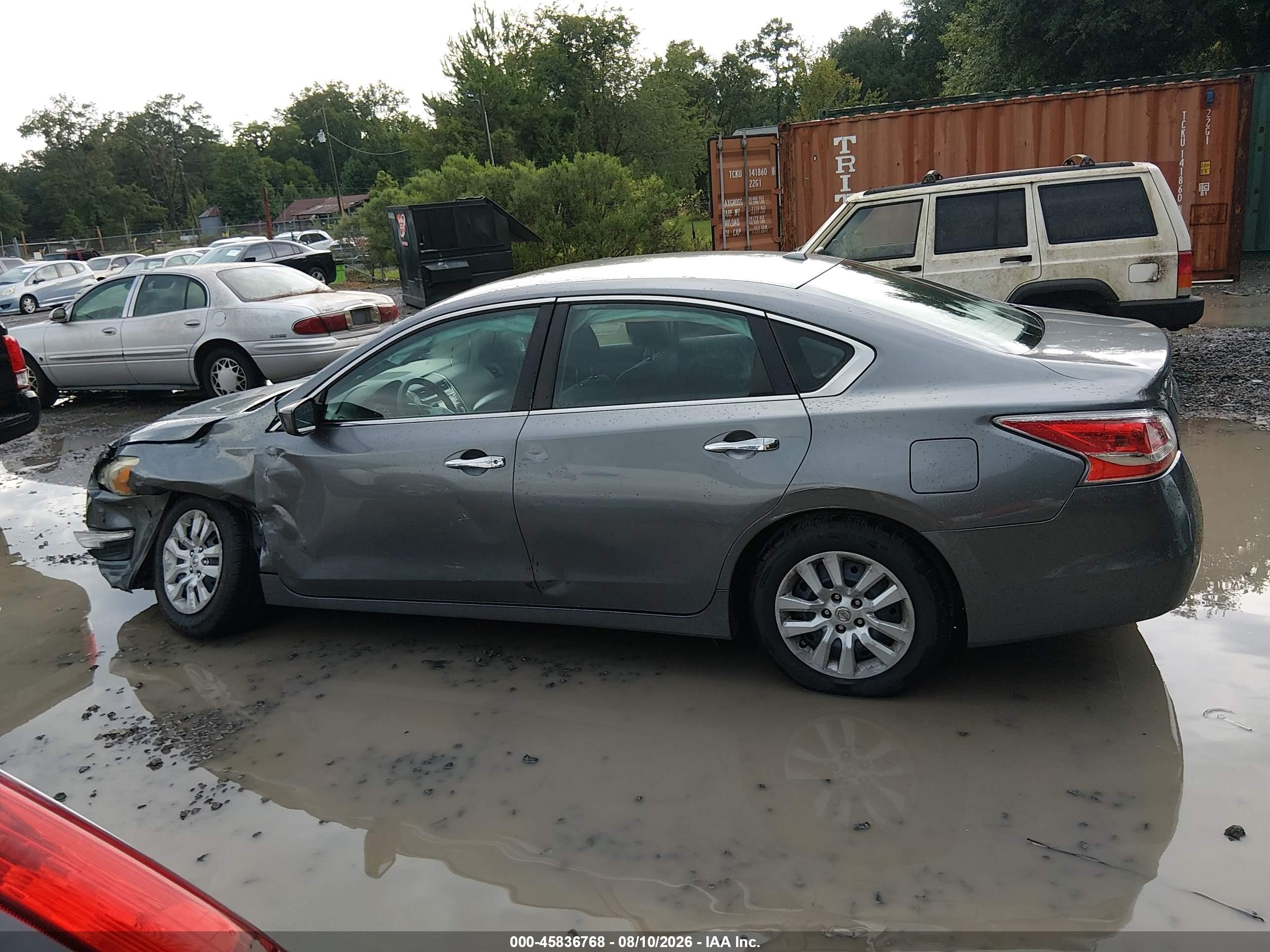 2015 Nissan Altima 2.5/2.5 S/2.5 Sl/2.5 Sv Gray vin: 1N4AL3AP4FC468870