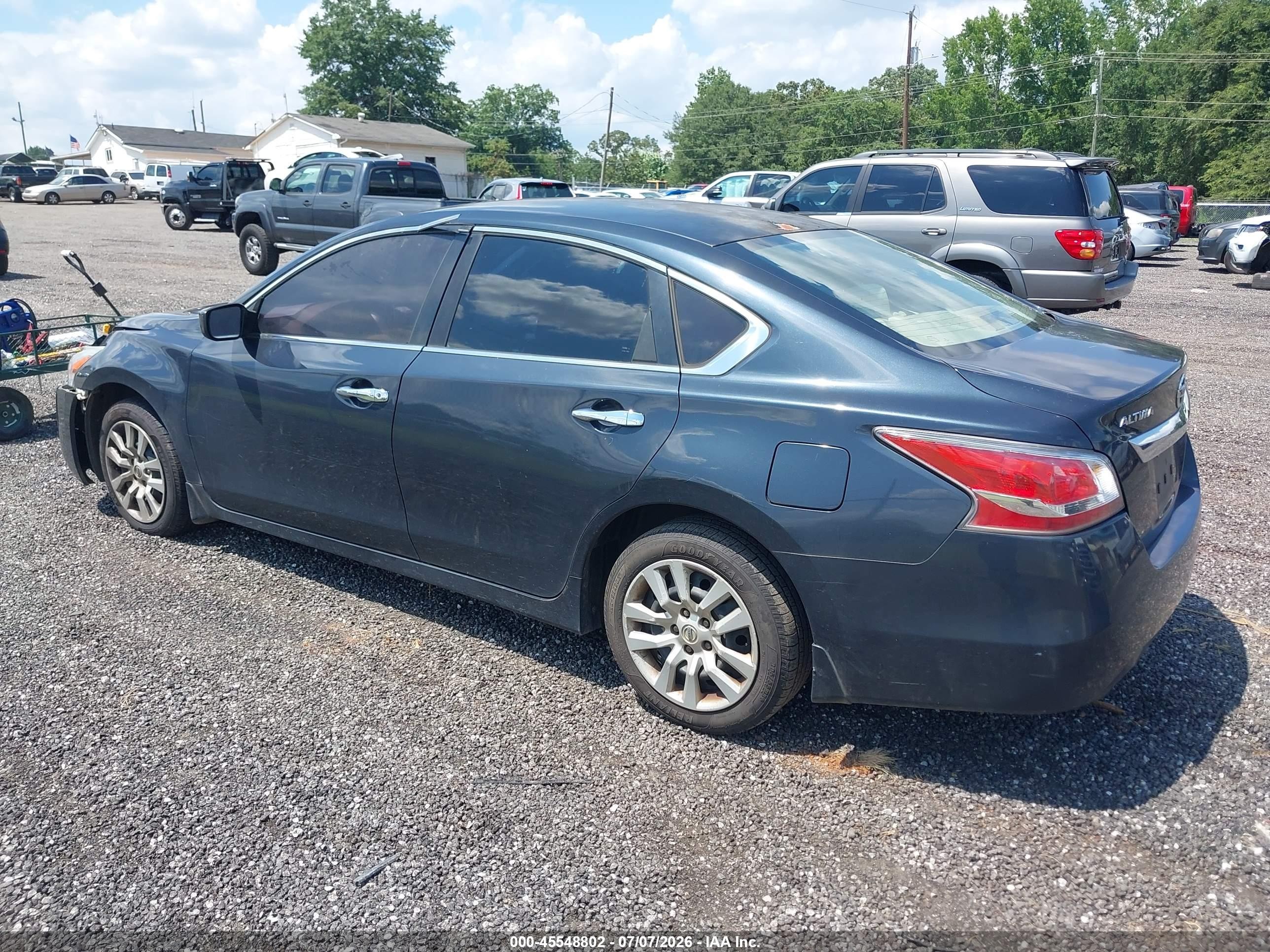 2015 Nissan Altima 2.5 S Black vin: 1N4AL3AP4FC485880