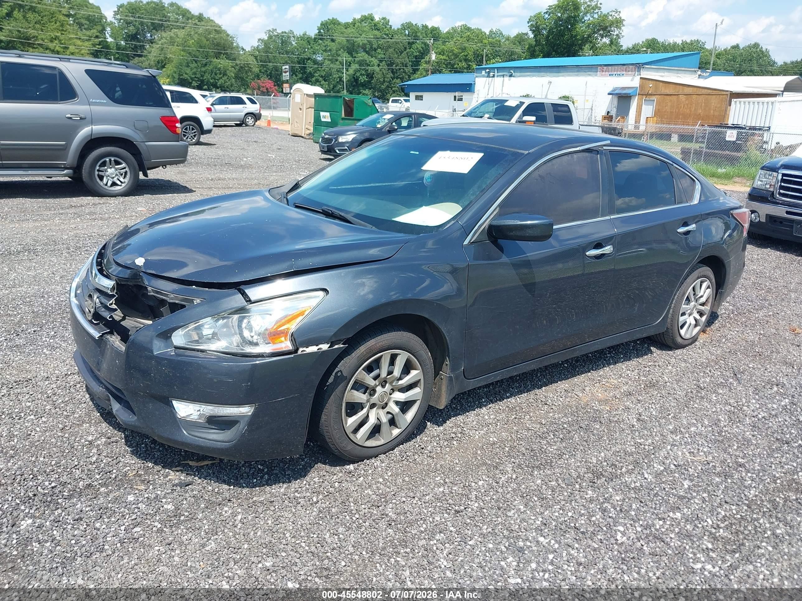 2015 Nissan Altima 2.5 S Black vin: 1N4AL3AP4FC485880