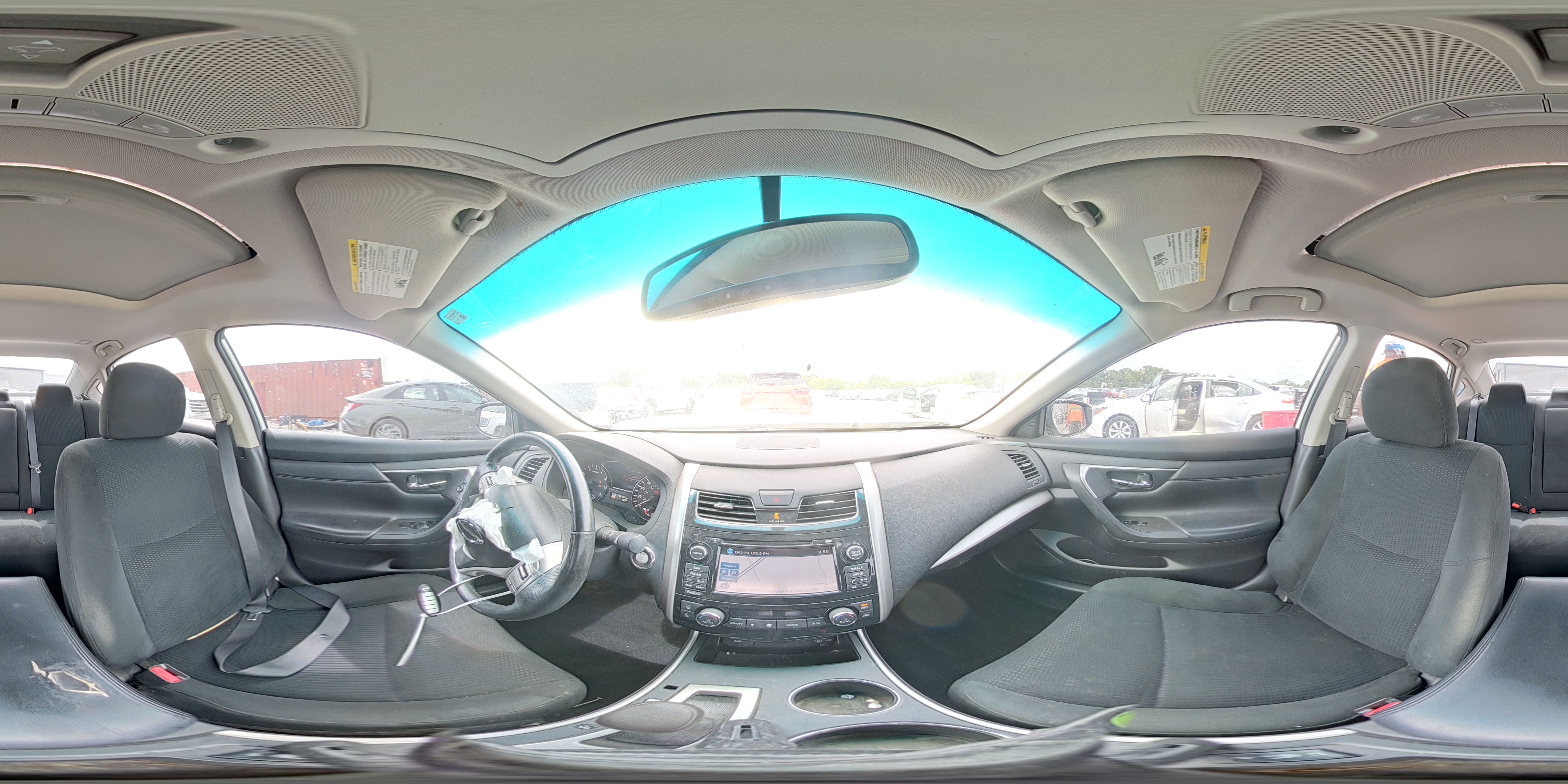 2015 Nissan Altima 2.5 Sv Белый vin: 1N4AL3AP4FC487273