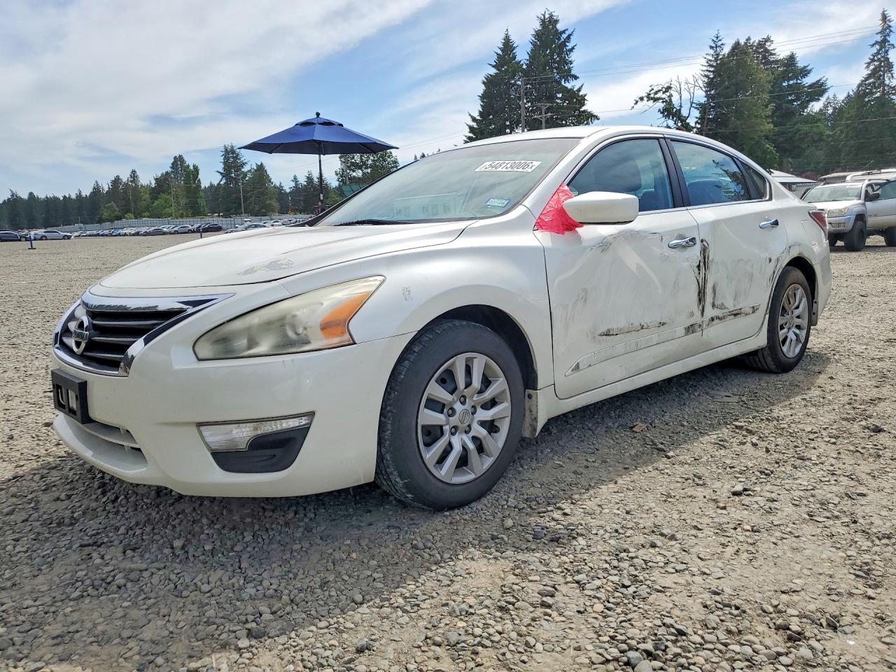 2015 Nissan Altima 2.5 S White vin: 1N4AL3AP4FC569844