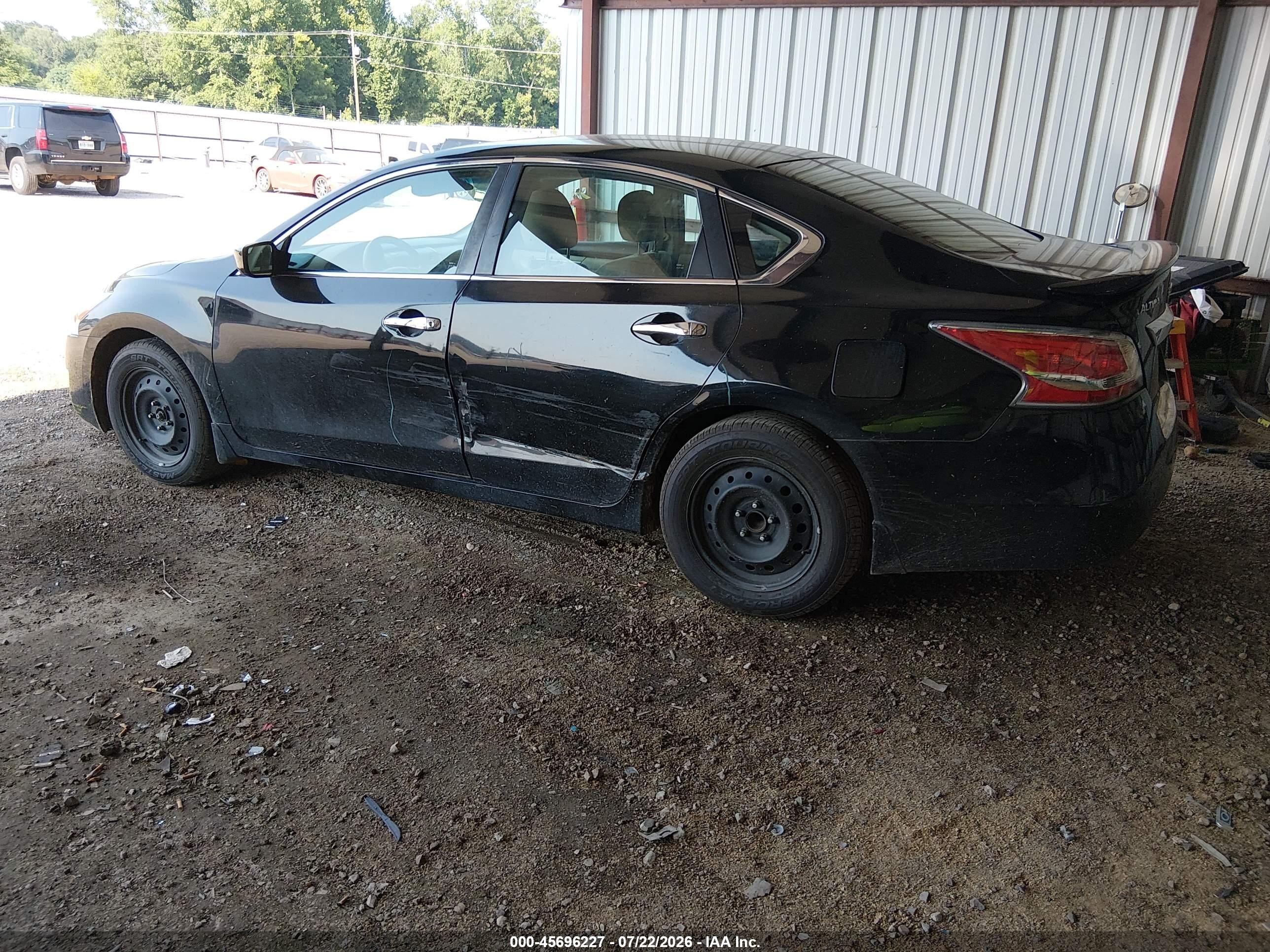 2015 Nissan Altima 2.5 S Black vin: 1N4AL3AP4FC570749