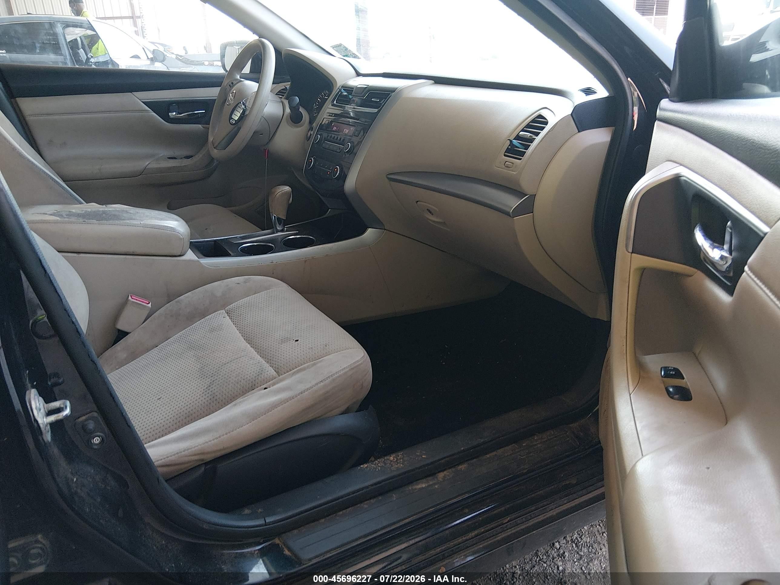 2015 Nissan Altima 2.5 S Black vin: 1N4AL3AP4FC570749