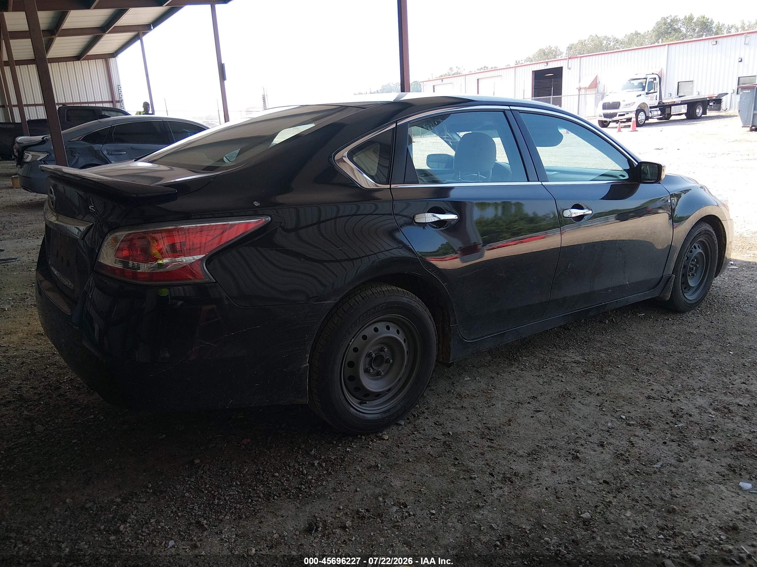 2015 Nissan Altima 2.5 S Black vin: 1N4AL3AP4FC570749