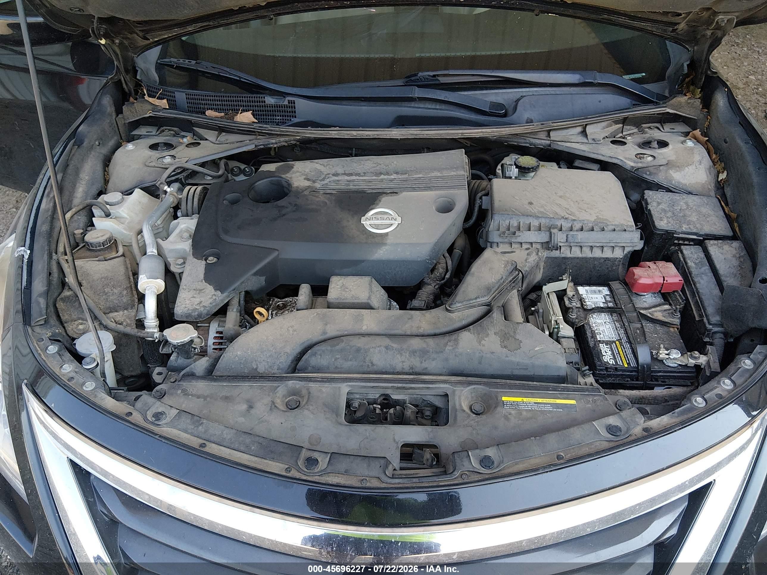 2015 Nissan Altima 2.5 S Black vin: 1N4AL3AP4FC570749