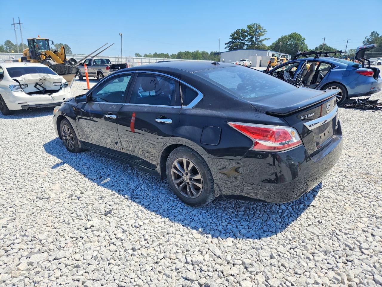 2015 Nissan Altima 2.5 S Black vin: 1N4AL3AP4FC573957