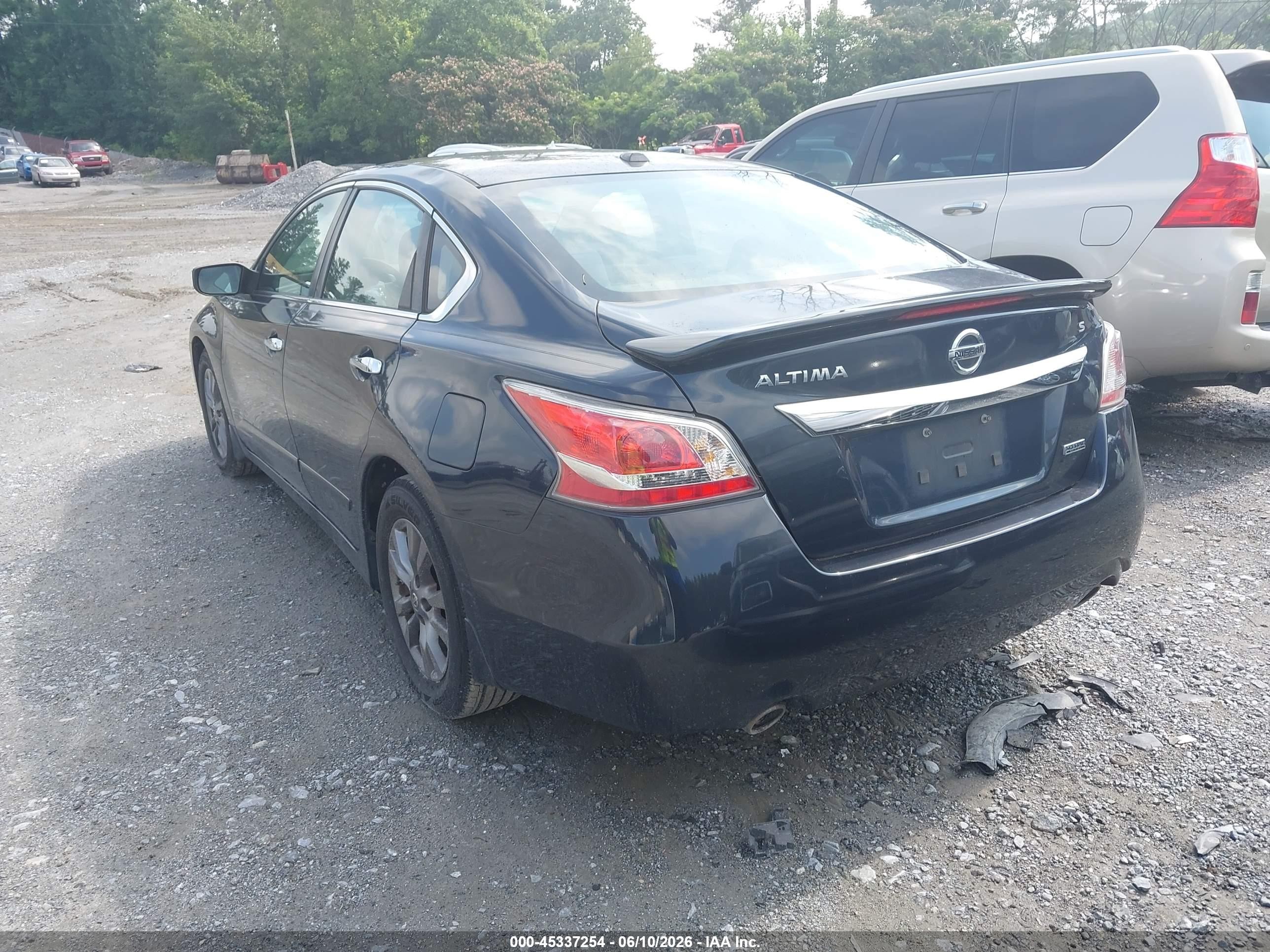 2015 Nissan Altima 2.5 S Dark Blue vin: 1N4AL3AP4FC578477