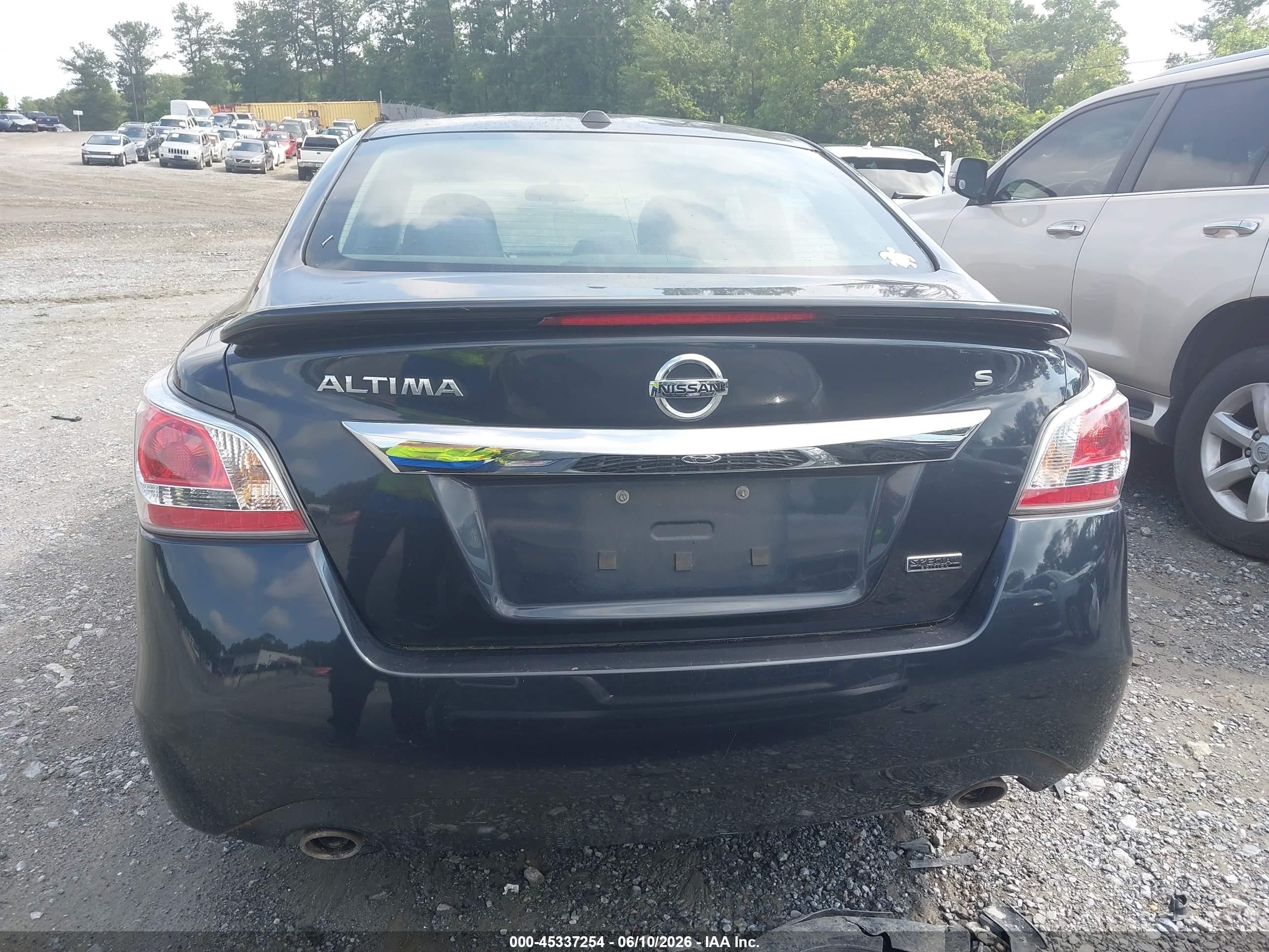 2015 Nissan Altima 2.5 S Dark Blue vin: 1N4AL3AP4FC578477