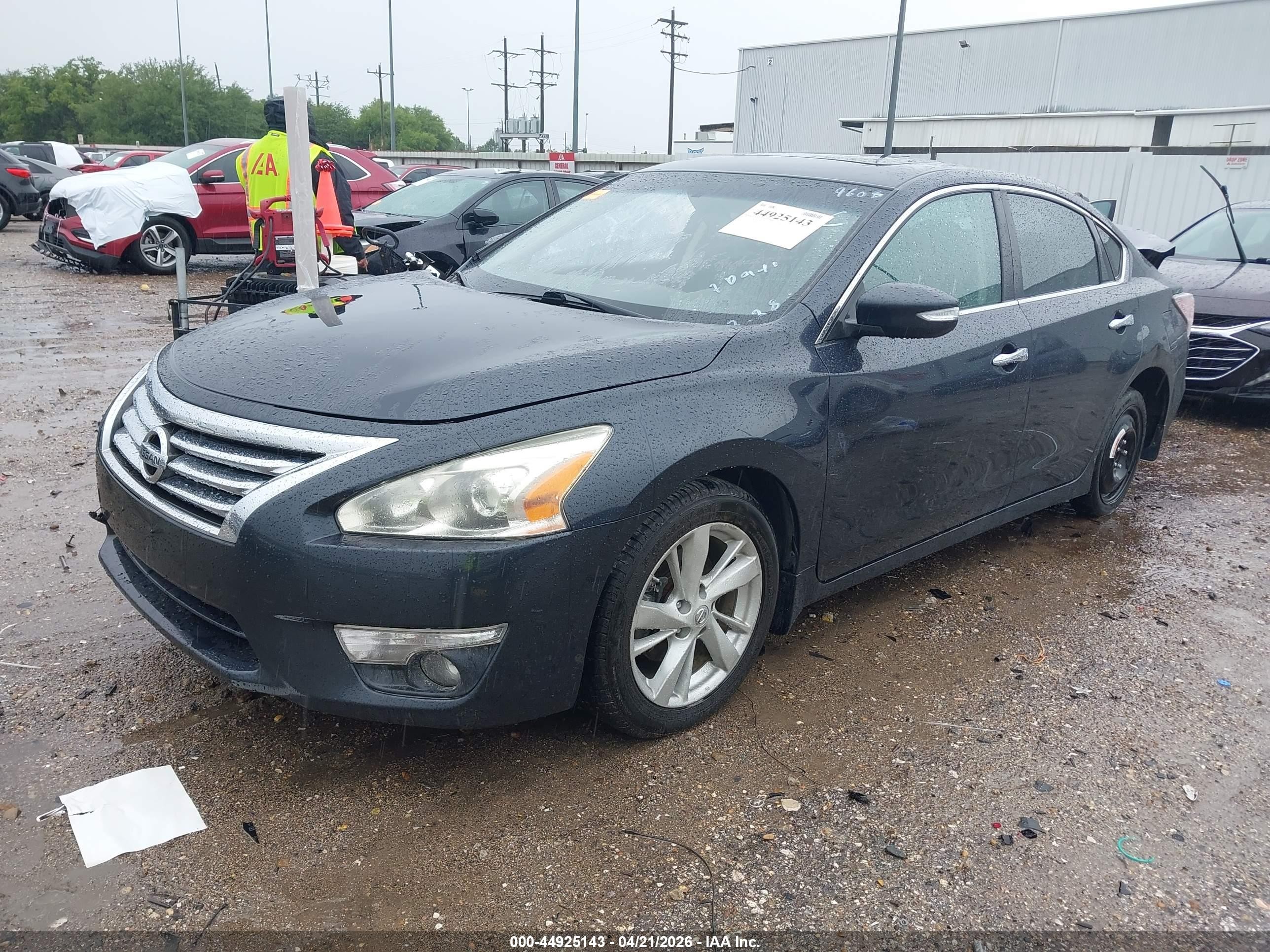 2015 Nissan Altima 2.5 Sl Blue vin: 1N4AL3AP4FC589608