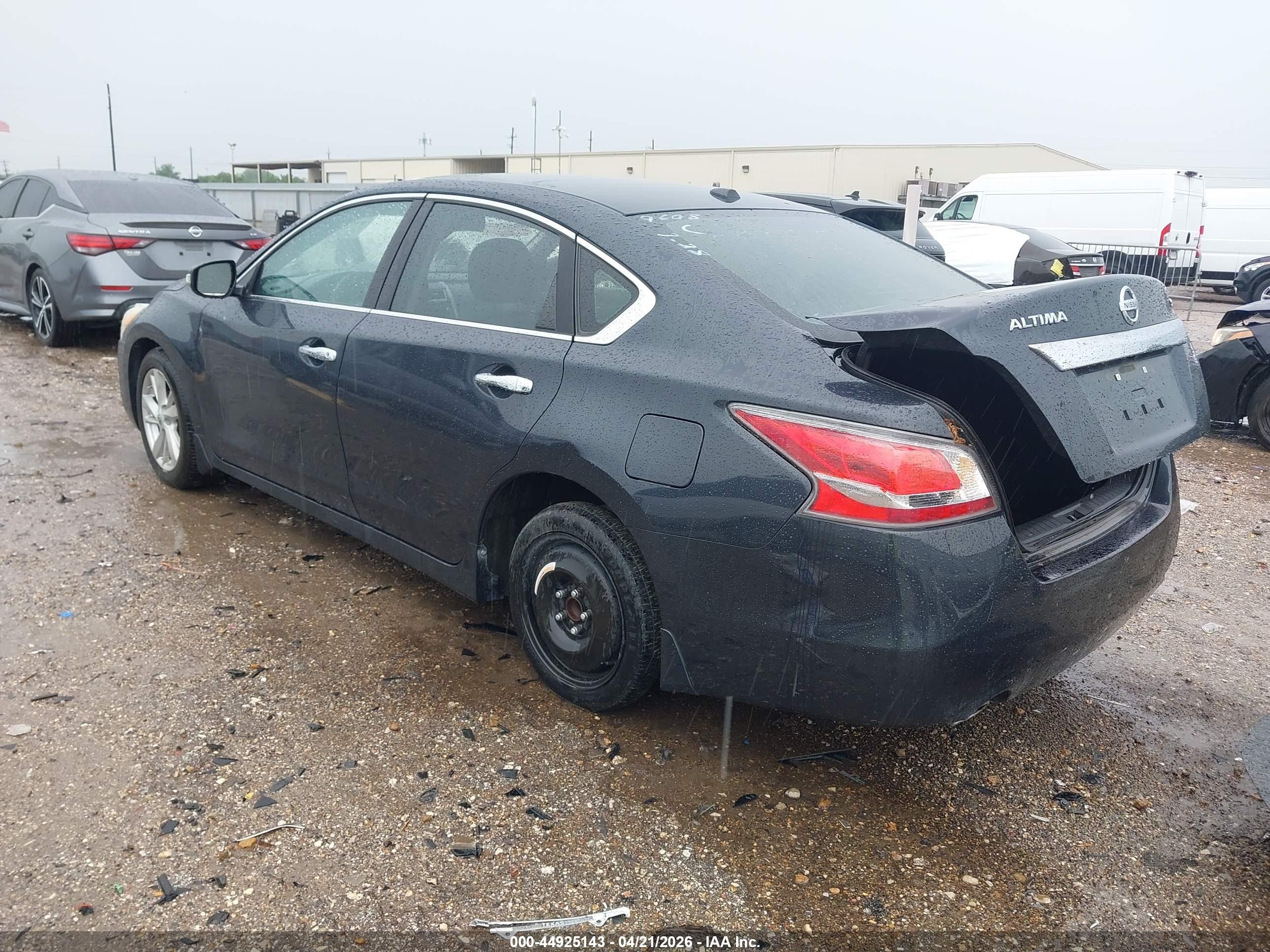 2015 Nissan Altima 2.5 Sl Blue vin: 1N4AL3AP4FC589608