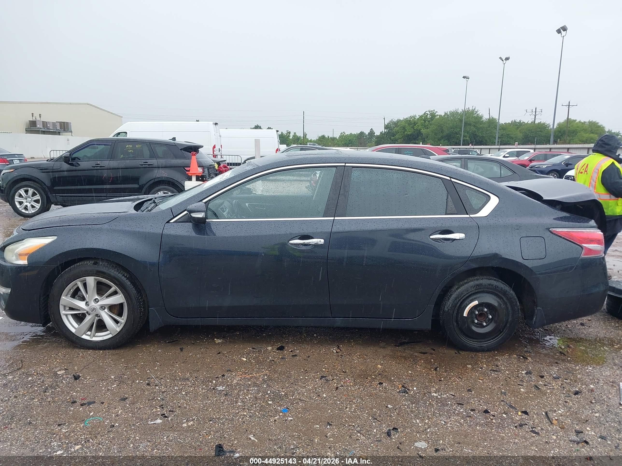 2015 Nissan Altima 2.5 Sl Blue vin: 1N4AL3AP4FC589608
