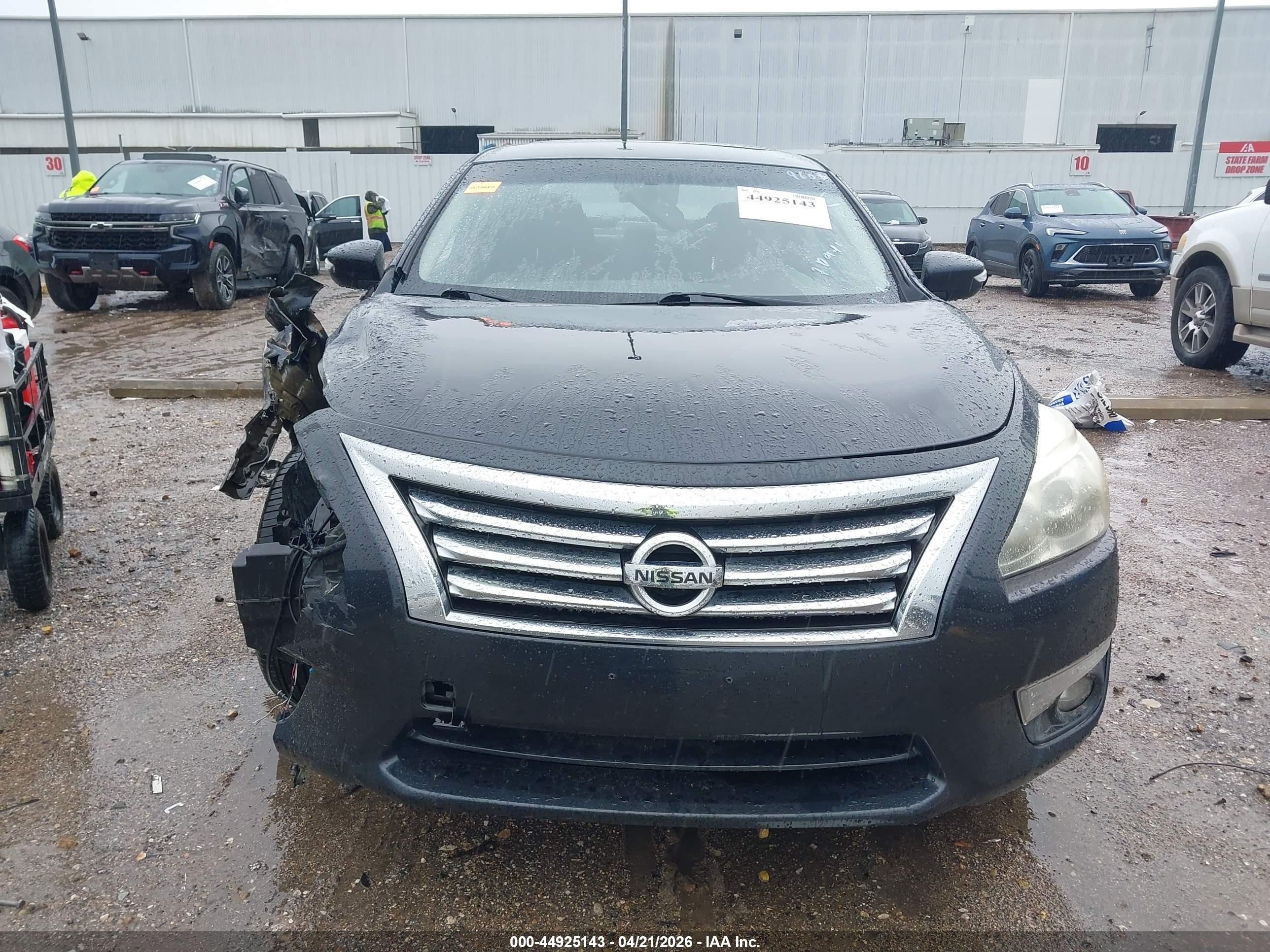 2015 Nissan Altima 2.5 Sl Blue vin: 1N4AL3AP4FC589608