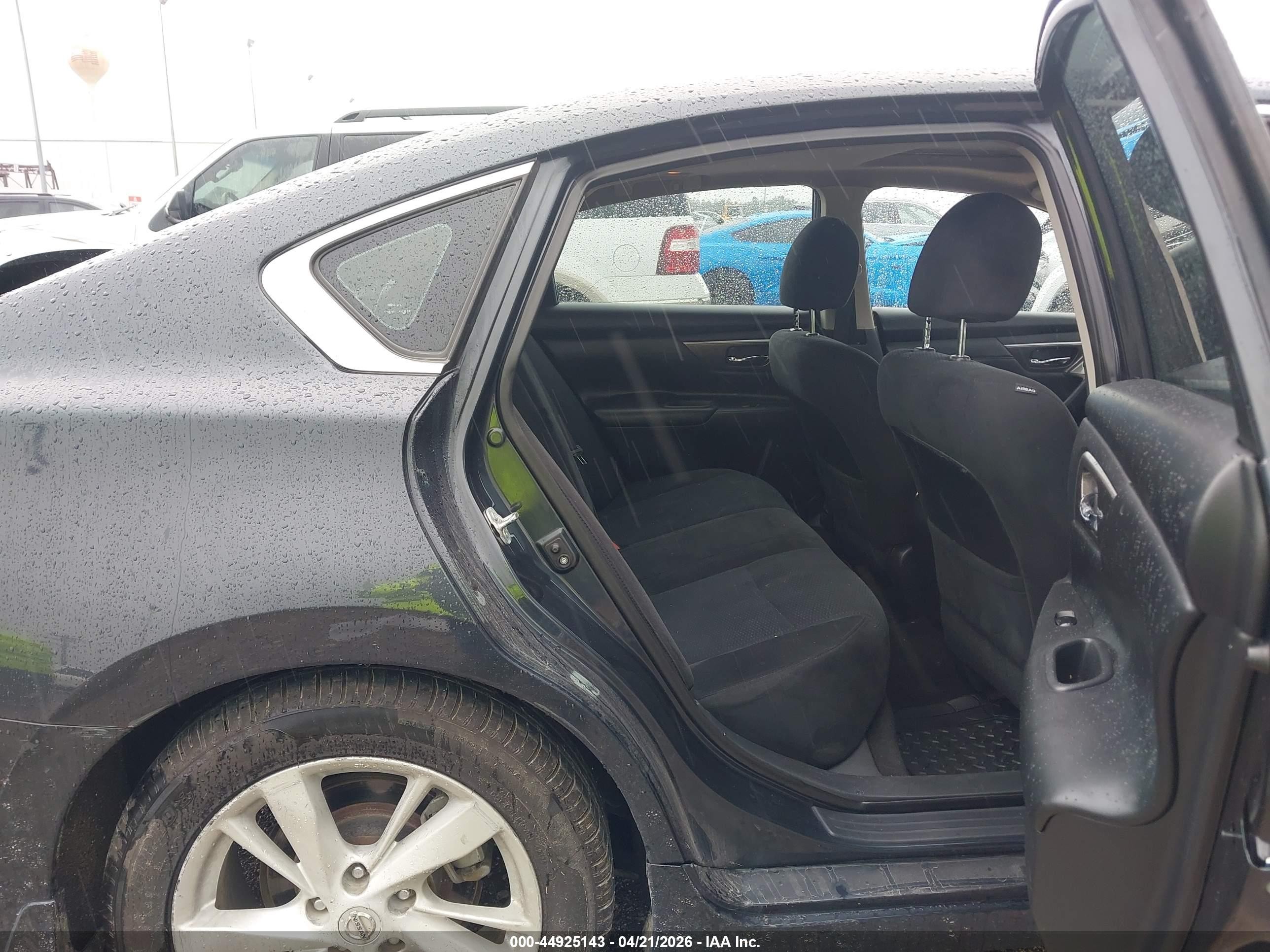 2015 Nissan Altima 2.5 Sl Blue vin: 1N4AL3AP4FC589608