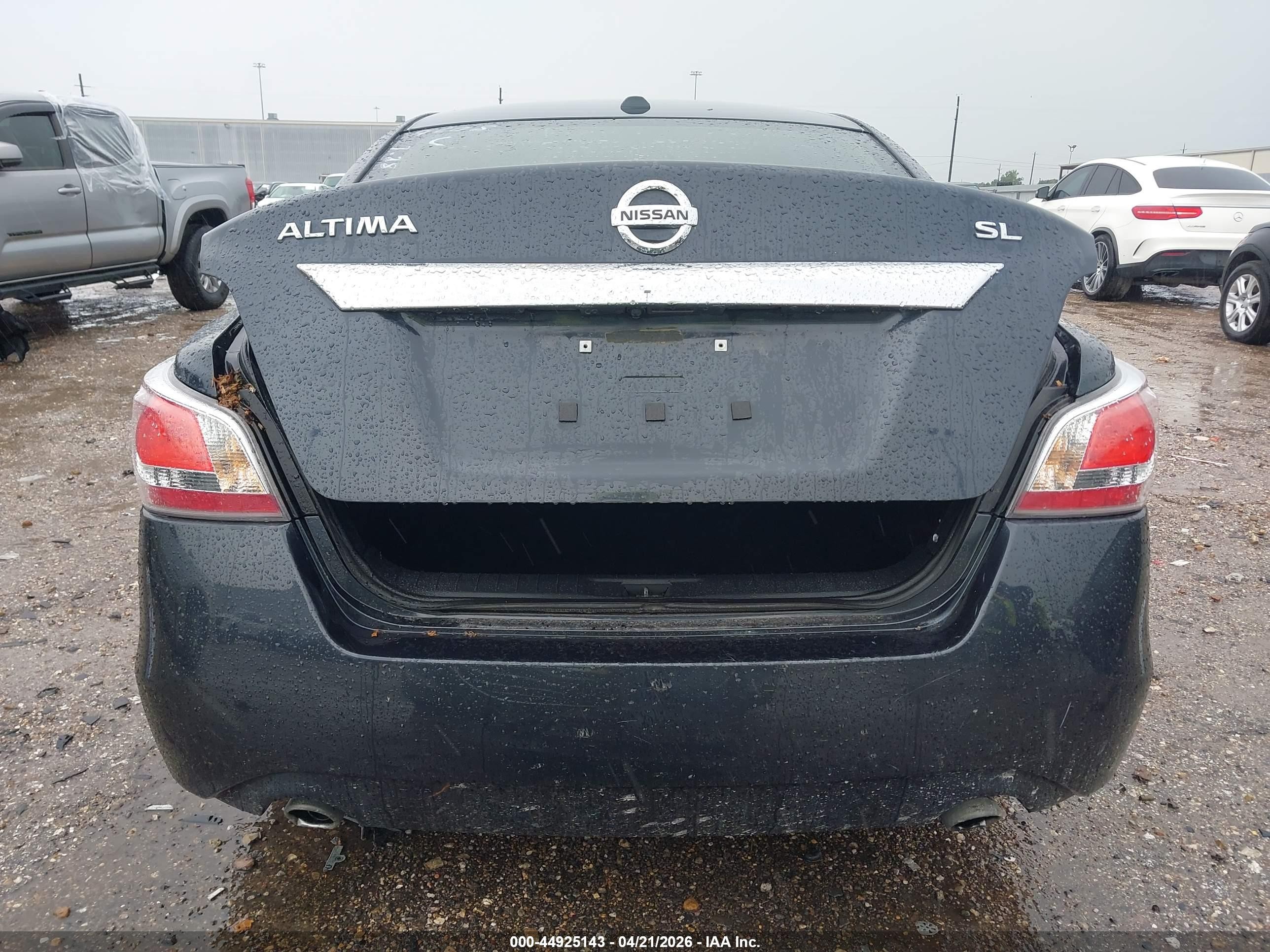 2015 Nissan Altima 2.5 Sl Blue vin: 1N4AL3AP4FC589608