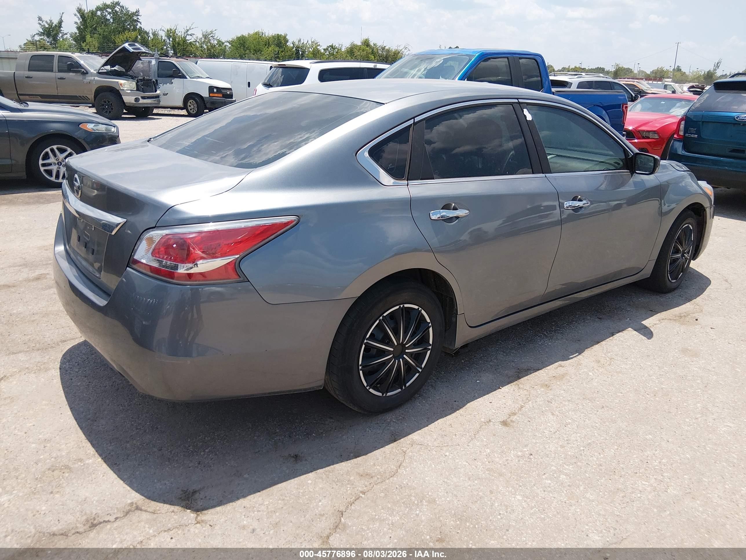 2015 Nissan Altima 2.5 Серый vin: 1N4AL3AP4FC593450