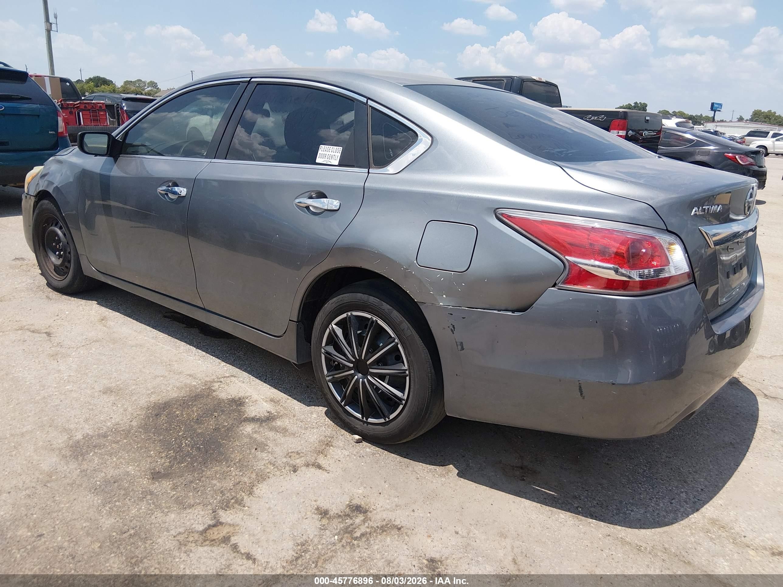 2015 Nissan Altima 2.5 Серый vin: 1N4AL3AP4FC593450