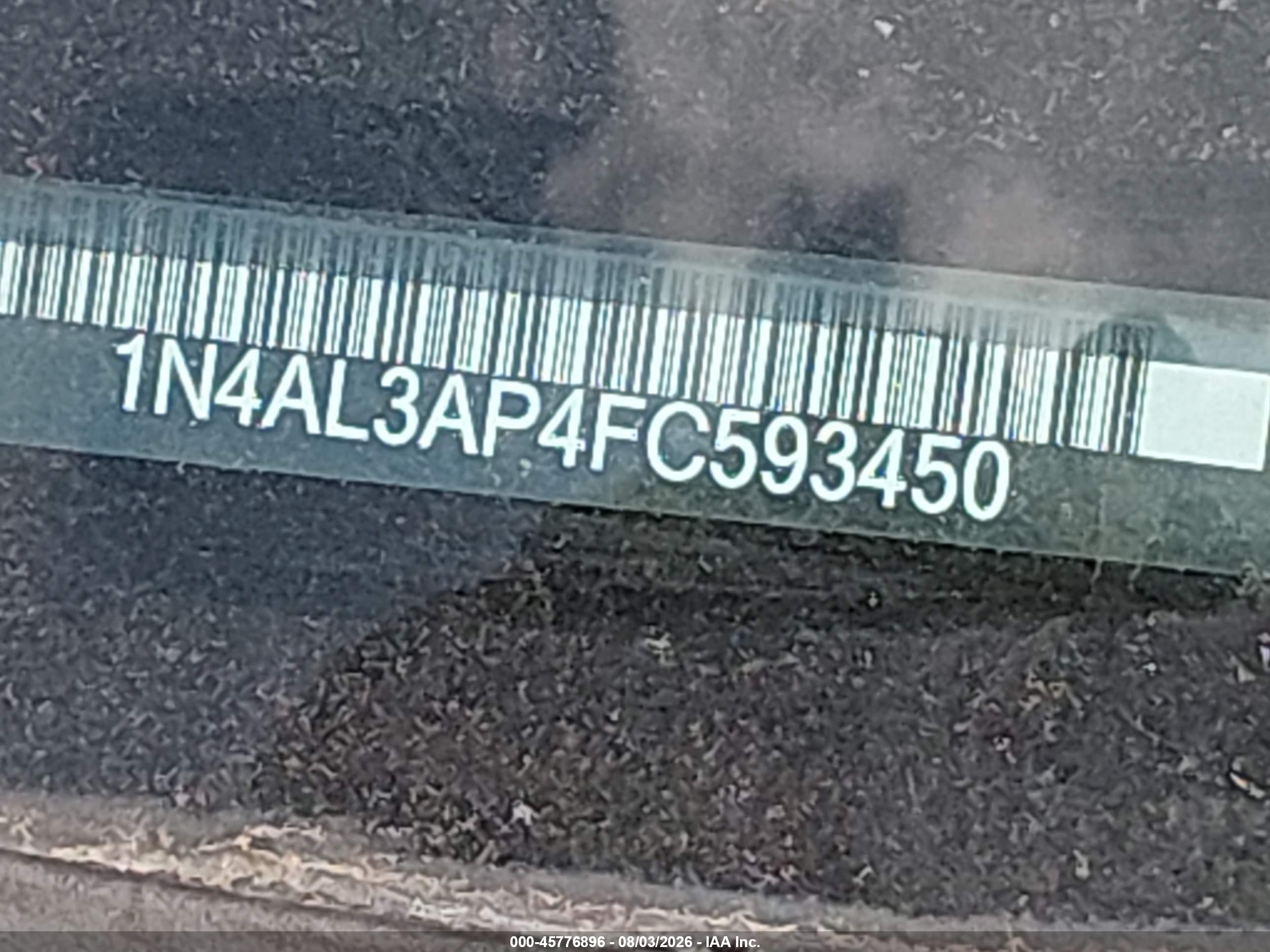2015 Nissan Altima 2.5 Серый vin: 1N4AL3AP4FC593450