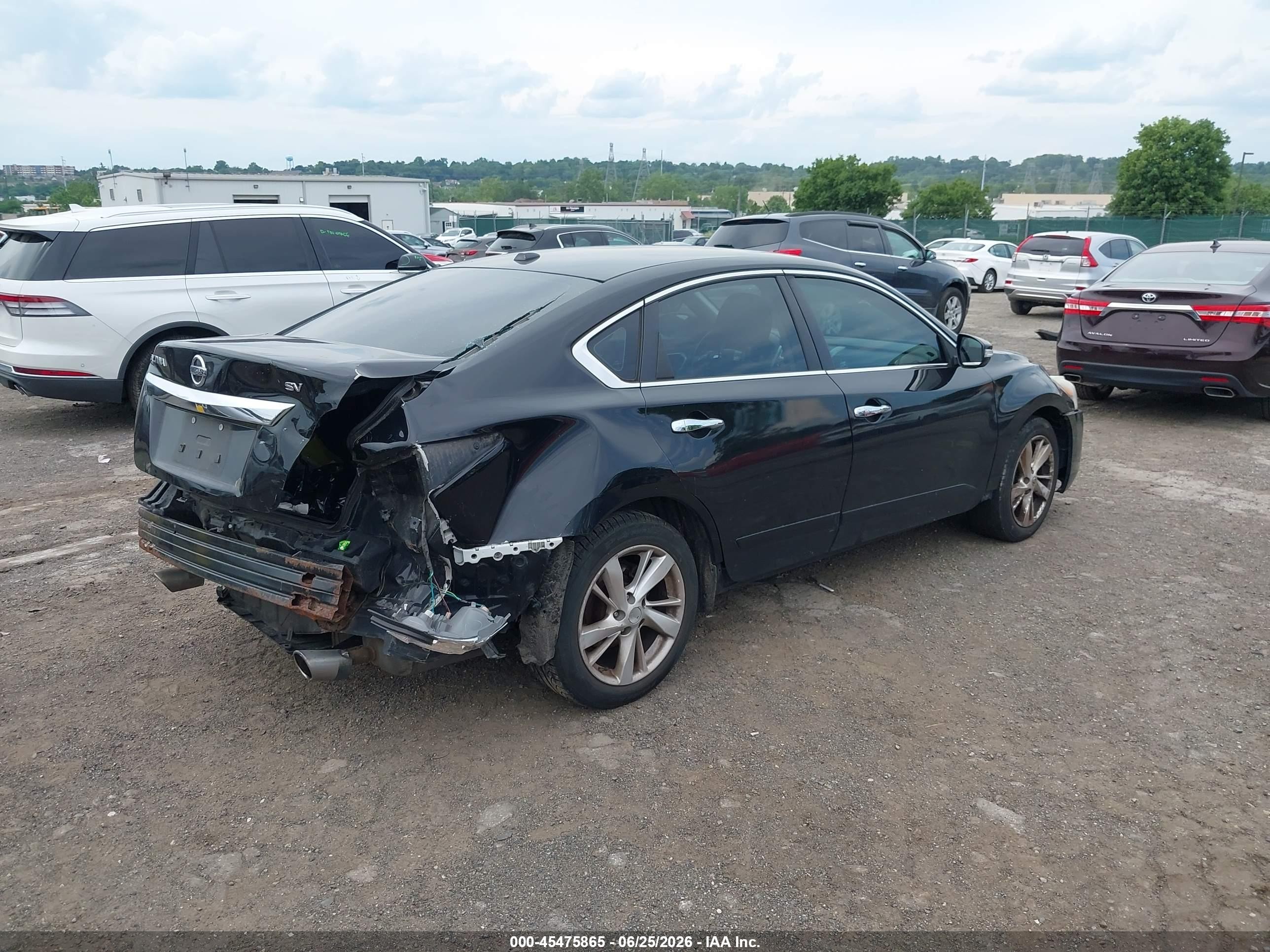 2015 Nissan Altima 2.5 Sv Black vin: 1N4AL3AP4FC598728