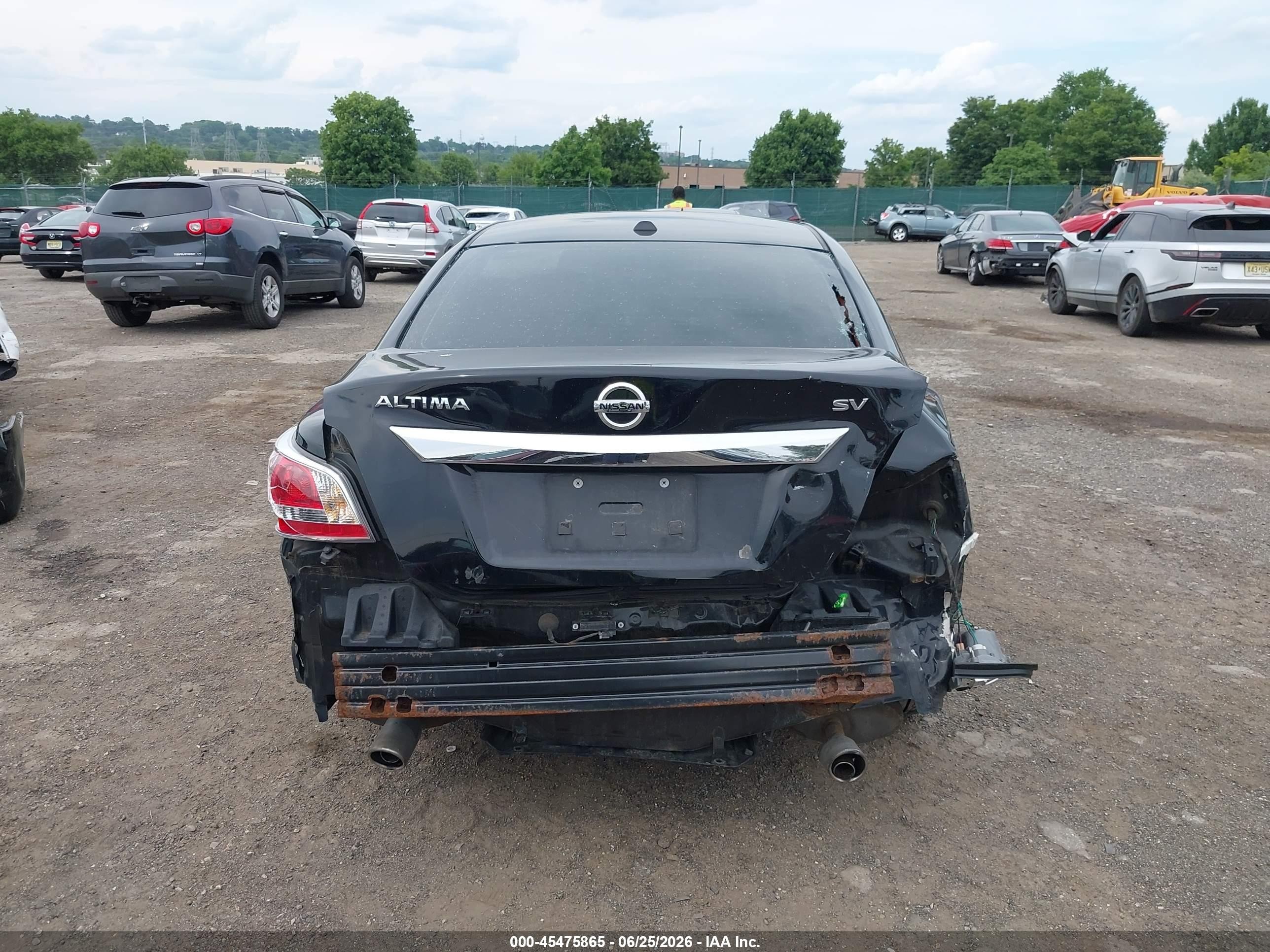 2015 Nissan Altima 2.5 Sv Black vin: 1N4AL3AP4FC598728