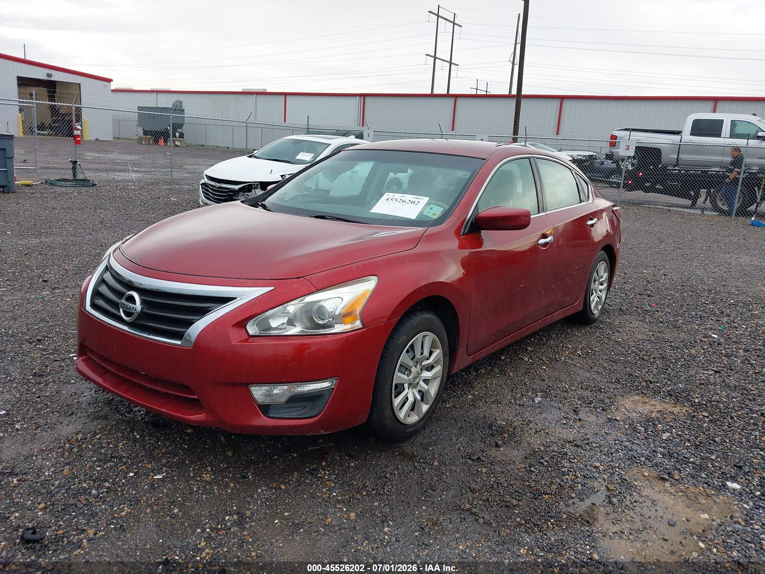 2015 Nissan Altima 2.5/2.5 S/2.5 Sl/2.5 Sv Red vin: 1N4AL3AP4FN300358