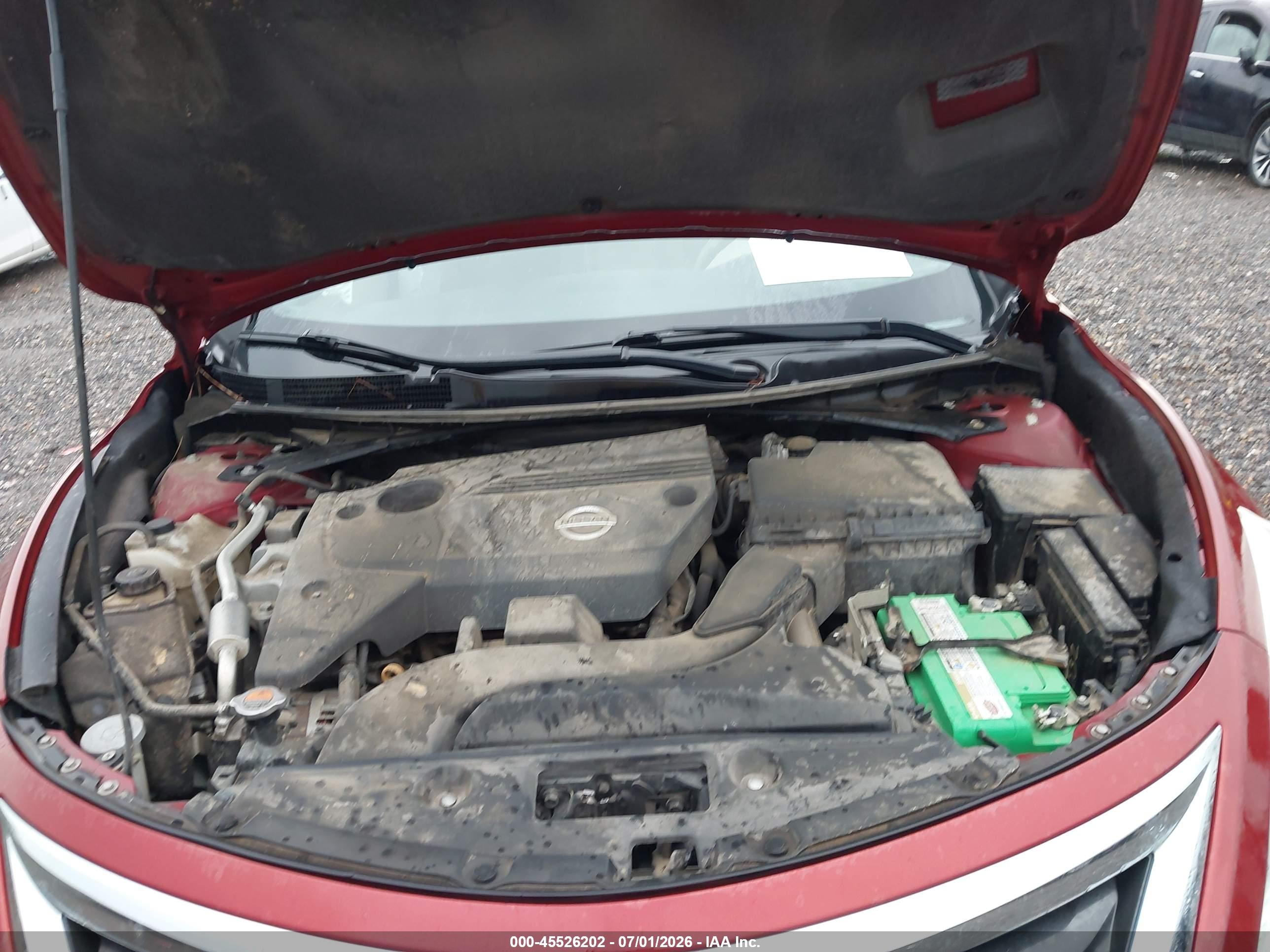 2015 Nissan Altima 2.5/2.5 S/2.5 Sl/2.5 Sv Red vin: 1N4AL3AP4FN300358