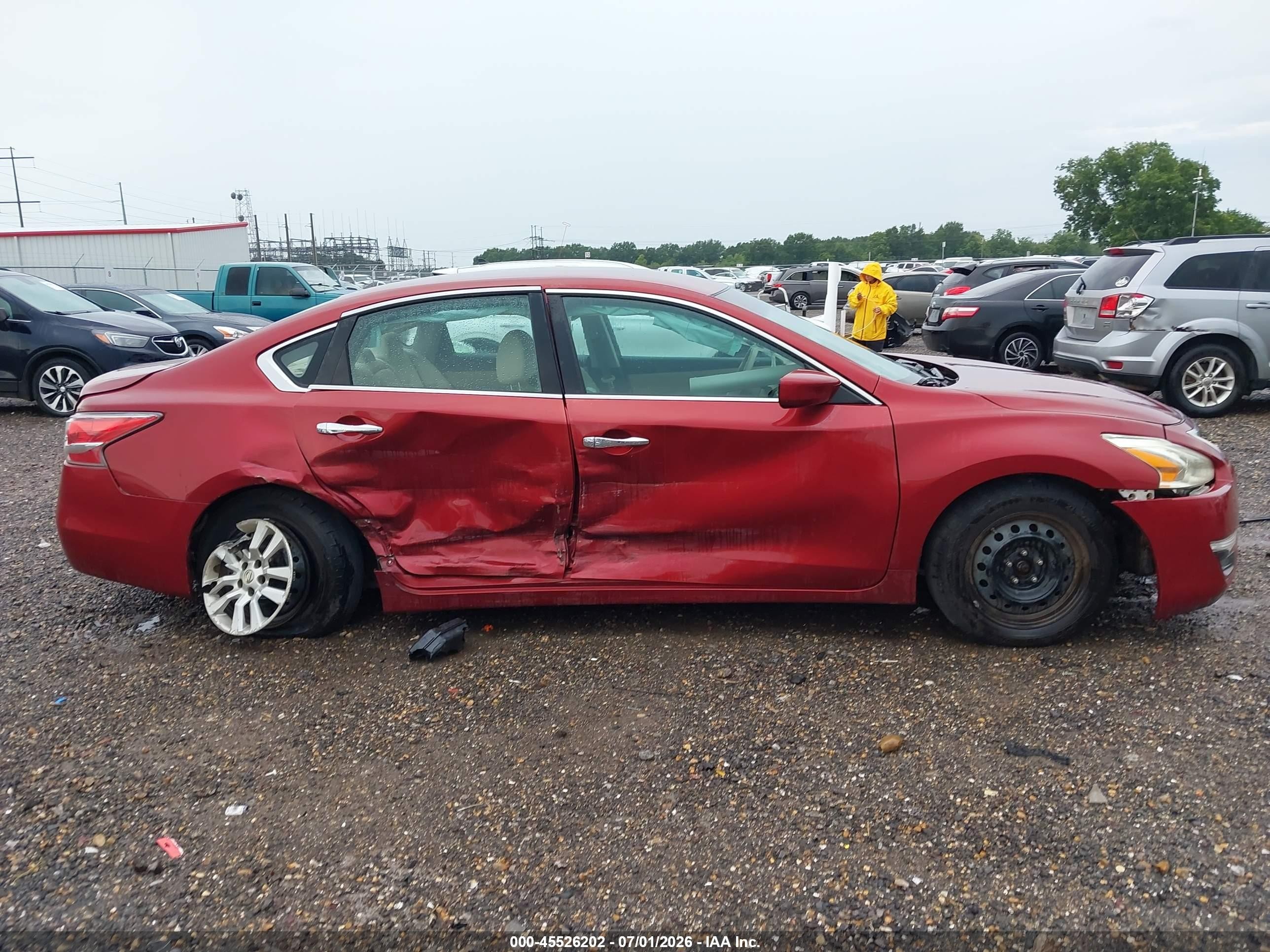 2015 Nissan Altima 2.5/2.5 S/2.5 Sl/2.5 Sv Red vin: 1N4AL3AP4FN300358