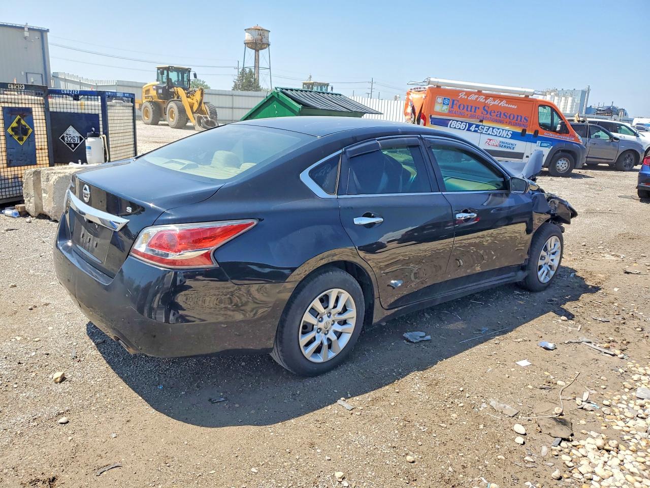 2015 Nissan Altima 2.5 S Black vin: 1N4AL3AP4FN301400