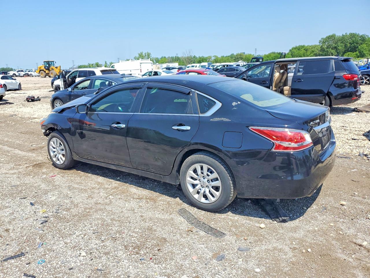 2015 Nissan Altima 2.5 S Black vin: 1N4AL3AP4FN301400