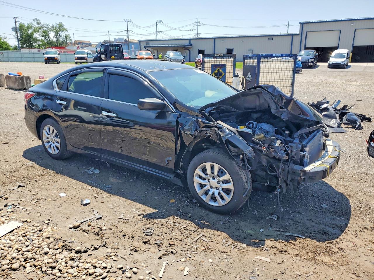 2015 Nissan Altima 2.5 S Black vin: 1N4AL3AP4FN301400