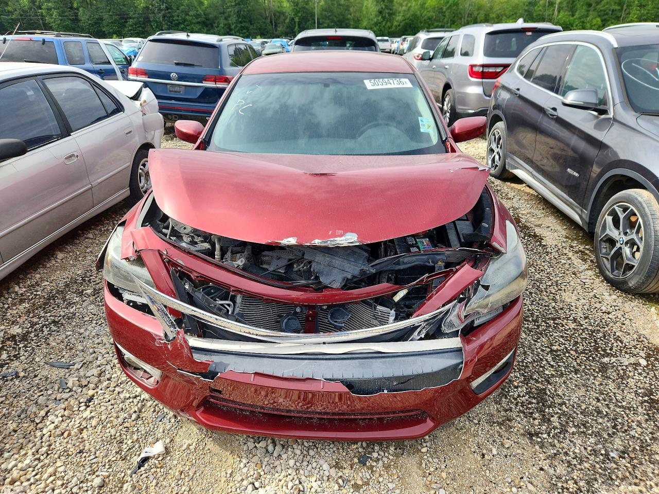 2015 Nissan Altima 2.5 Красный vin: 1N4AL3AP4FN302319