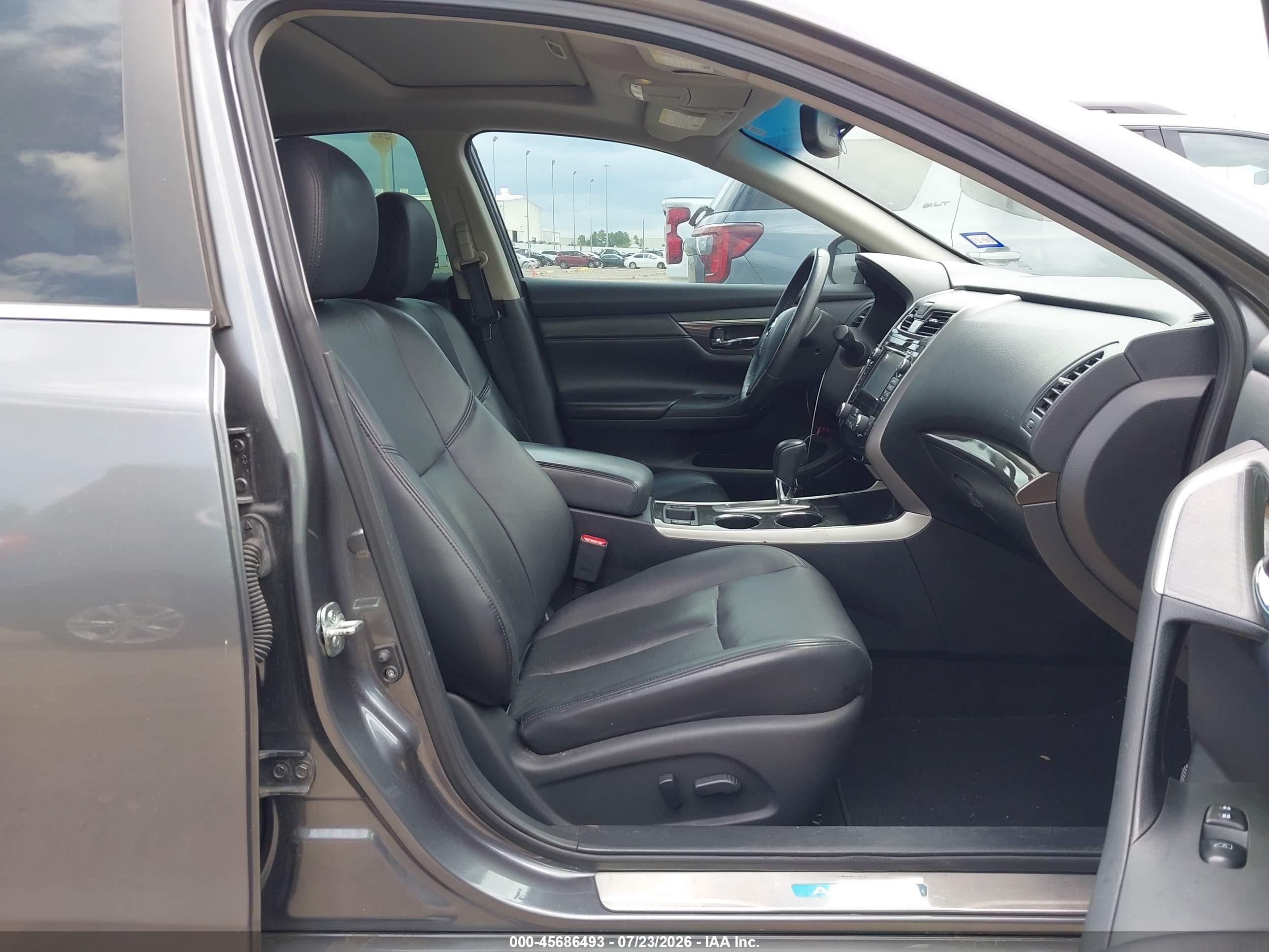 2015 Nissan Altima 2.5 Sl Gray vin: 1N4AL3AP4FN306001