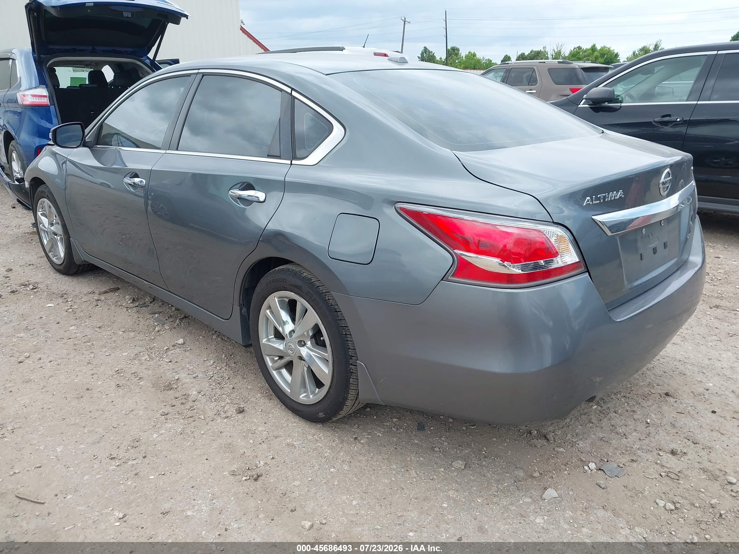 2015 Nissan Altima 2.5 Sl Gray vin: 1N4AL3AP4FN306001