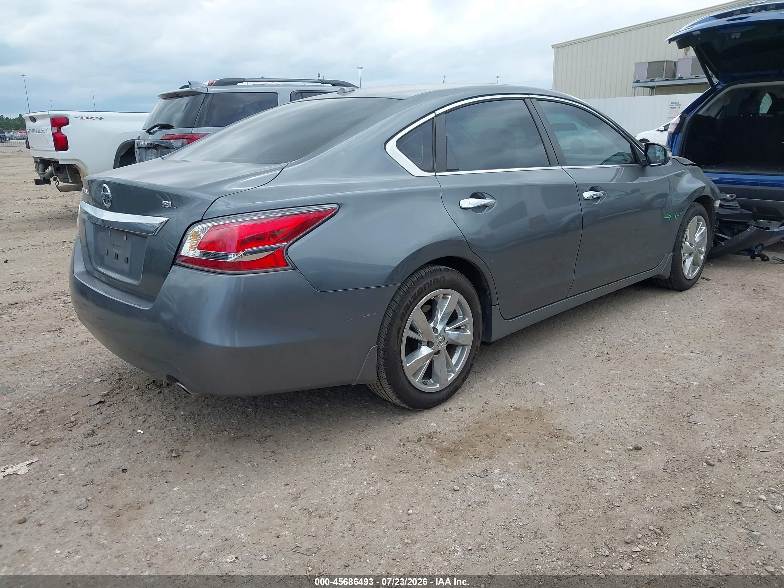 2015 Nissan Altima 2.5 Sl Gray vin: 1N4AL3AP4FN306001