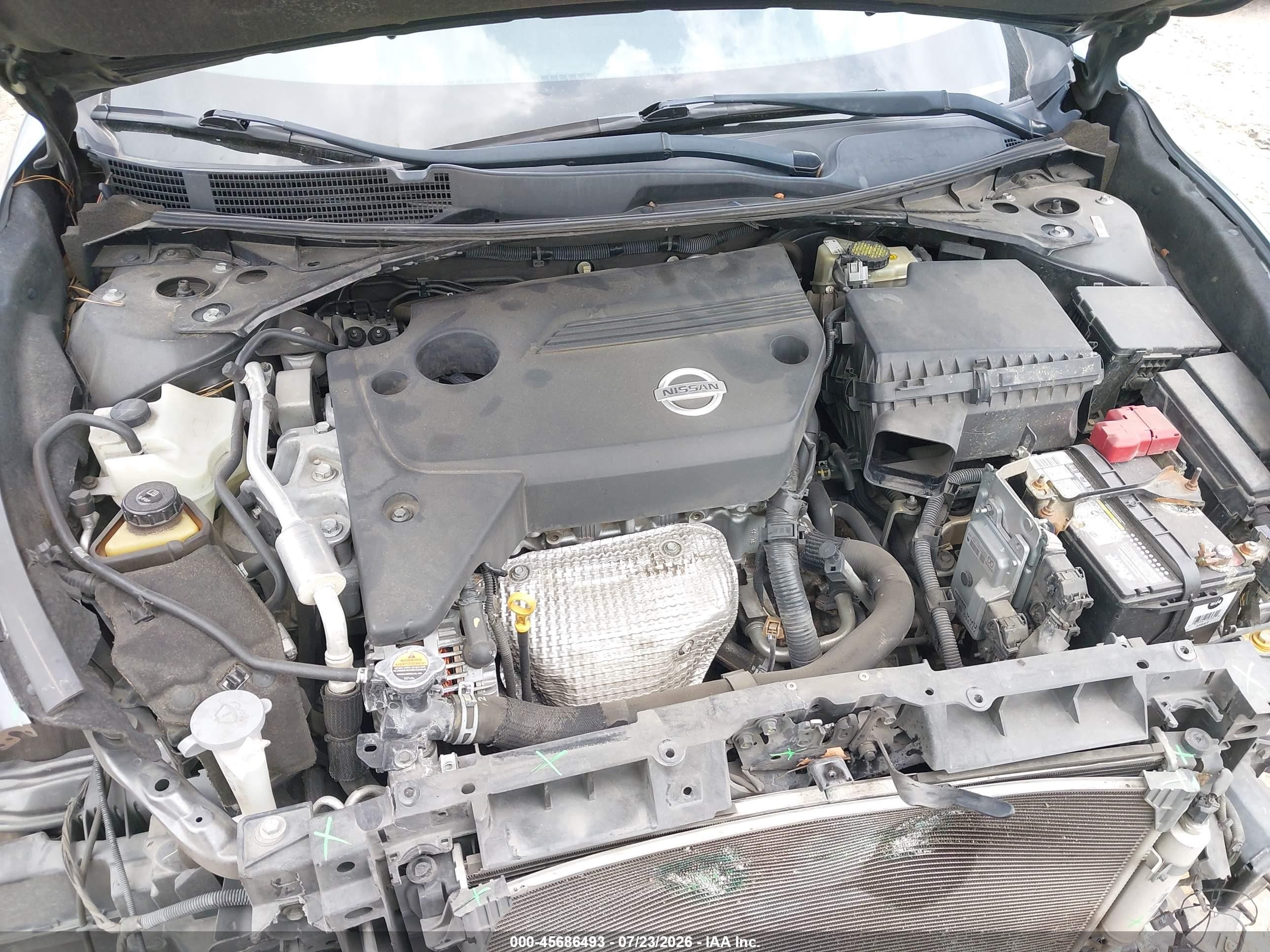 2015 Nissan Altima 2.5 Sl Gray vin: 1N4AL3AP4FN306001