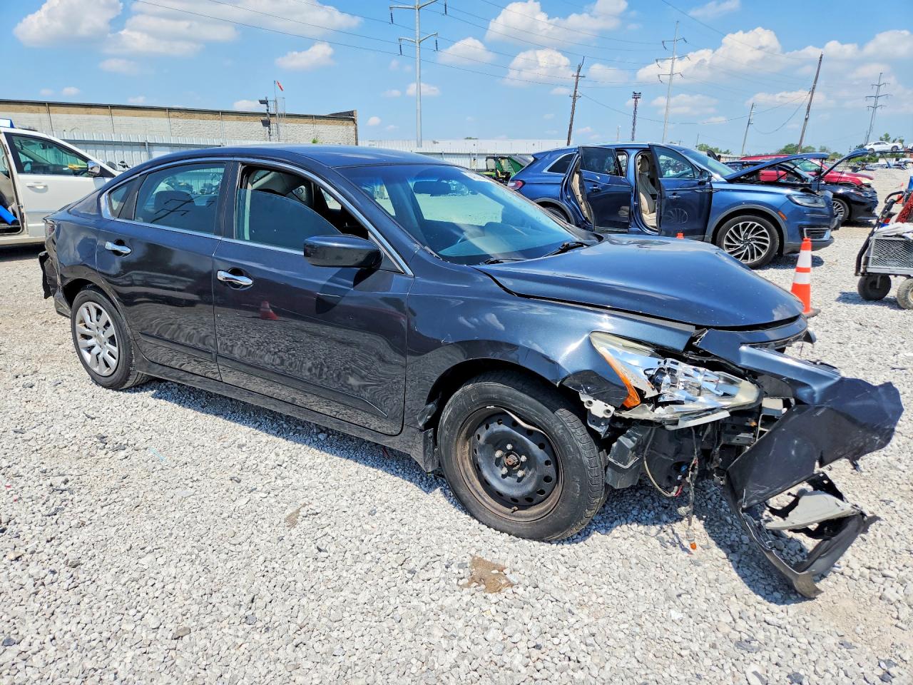 2015 Nissan Altima 2.5 S Black vin: 1N4AL3AP4FN307391