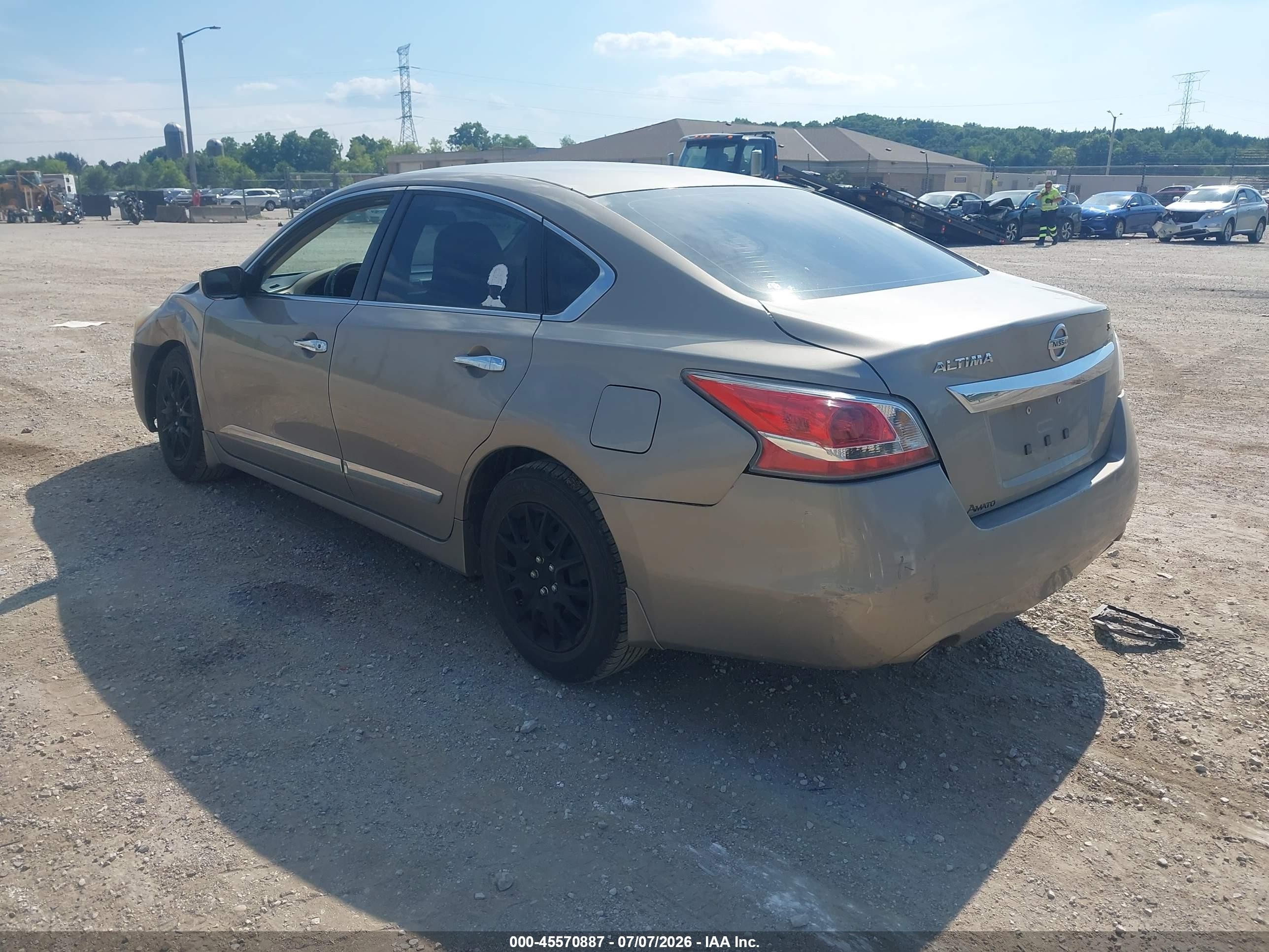 2015 Nissan Altima 2.5 S Champagne vin: 1N4AL3AP4FN308427