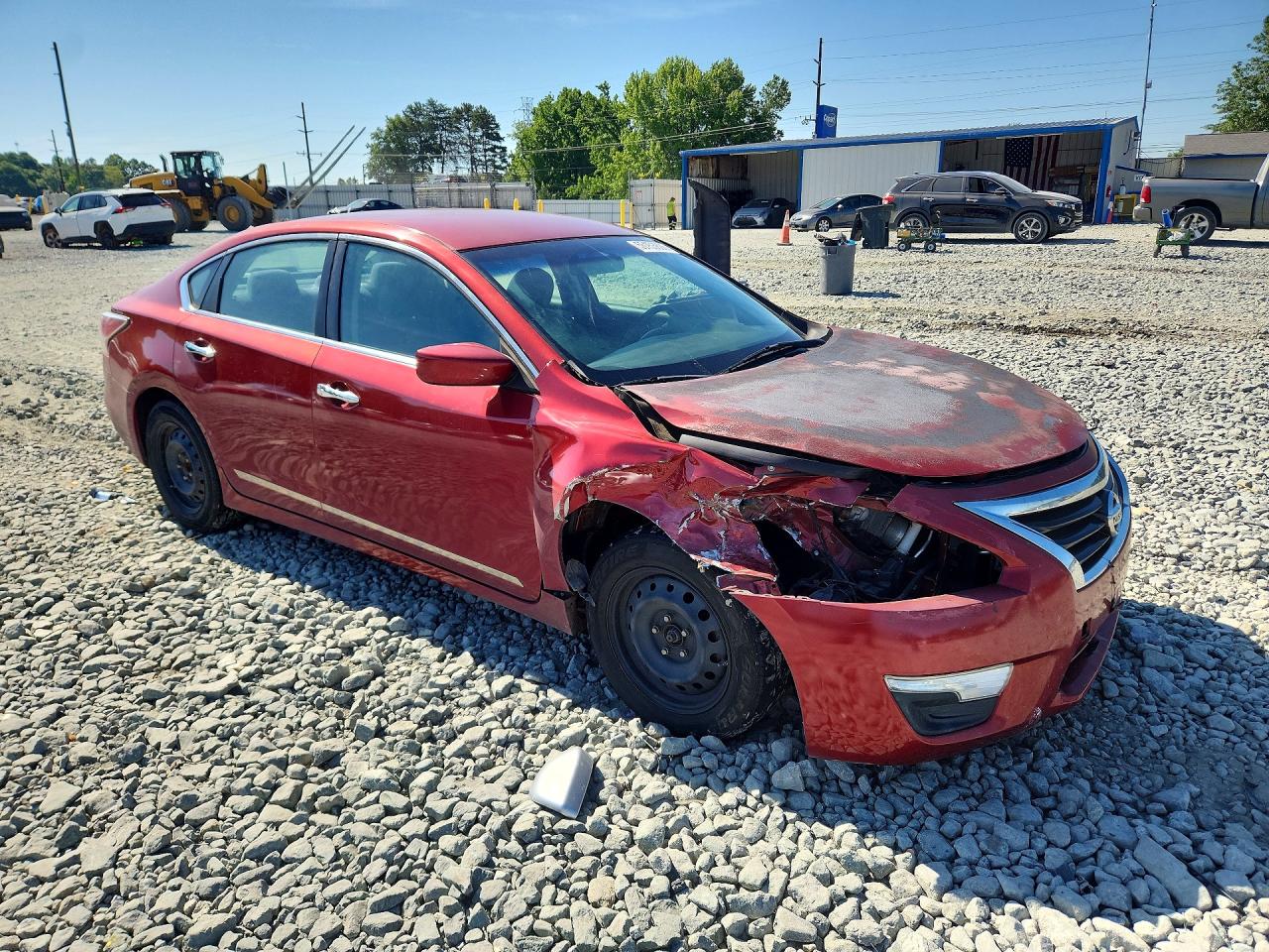 2015 Nissan Altima 2.5 S Burgundy vin: 1N4AL3AP4FN318441