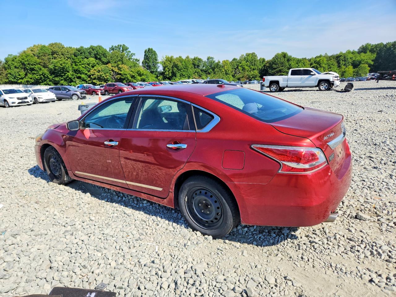 2015 Nissan Altima 2.5 S Burgundy vin: 1N4AL3AP4FN318441