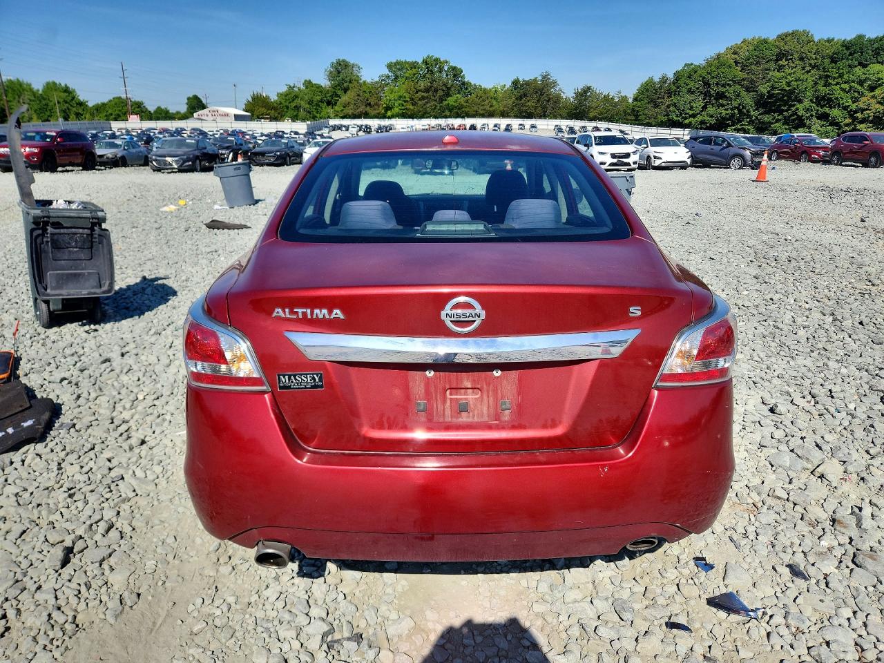 2015 Nissan Altima 2.5 S Burgundy vin: 1N4AL3AP4FN318441